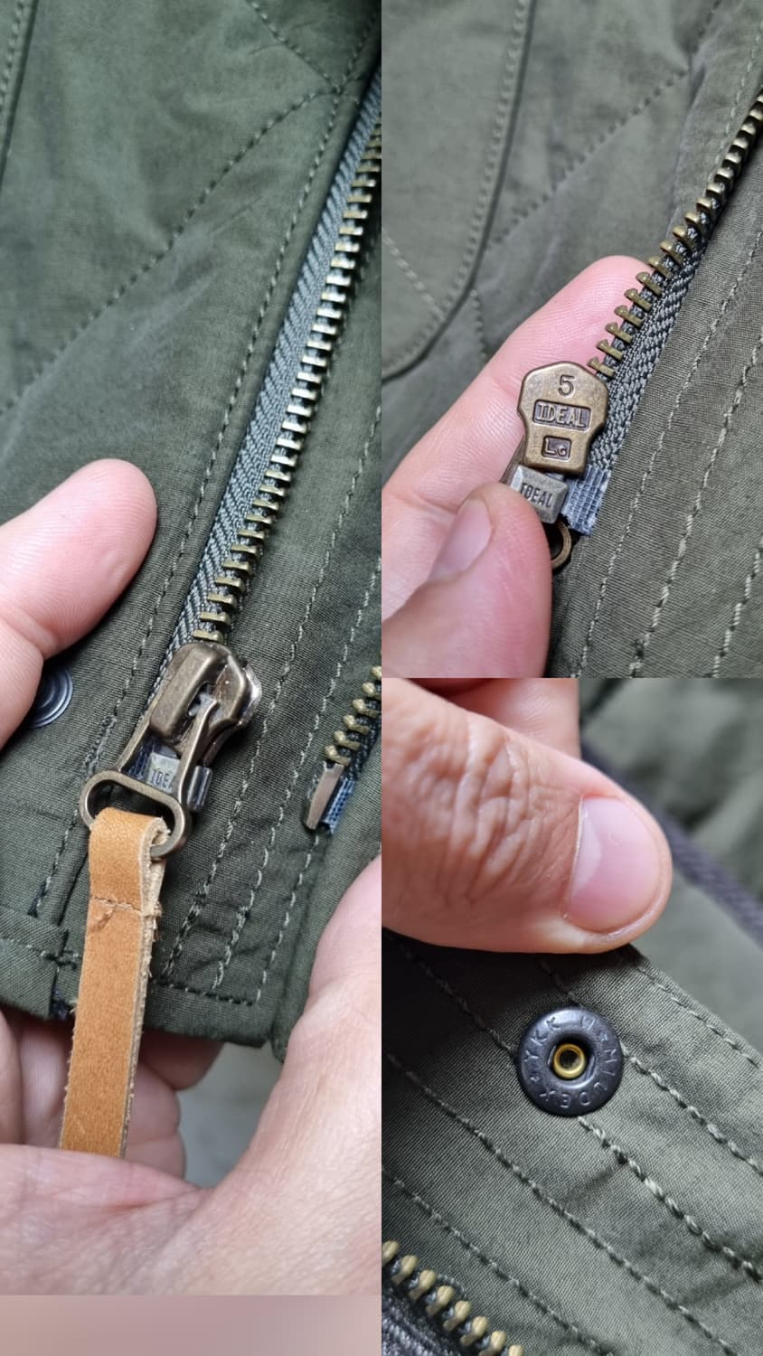 [L/100] 폴로 sussex 퀼팅 자켓 카키 상품이미지6