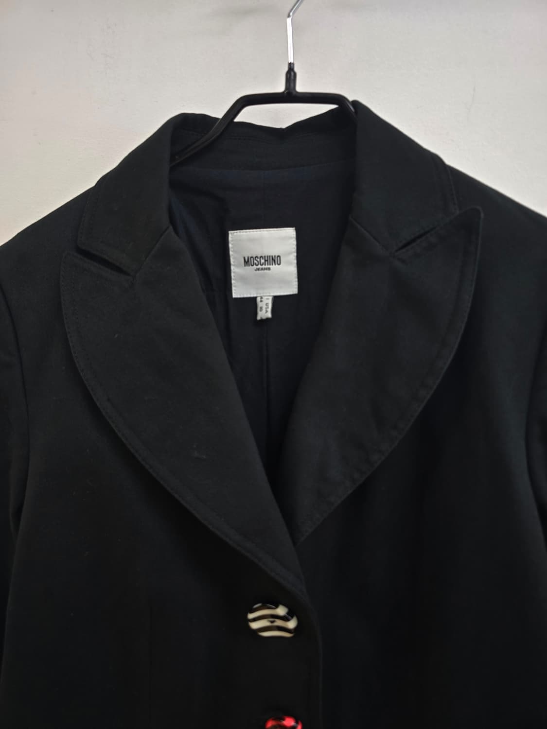 모스키노 진 매장판 레터링 자수 귀여운 자켓 상품이미지2