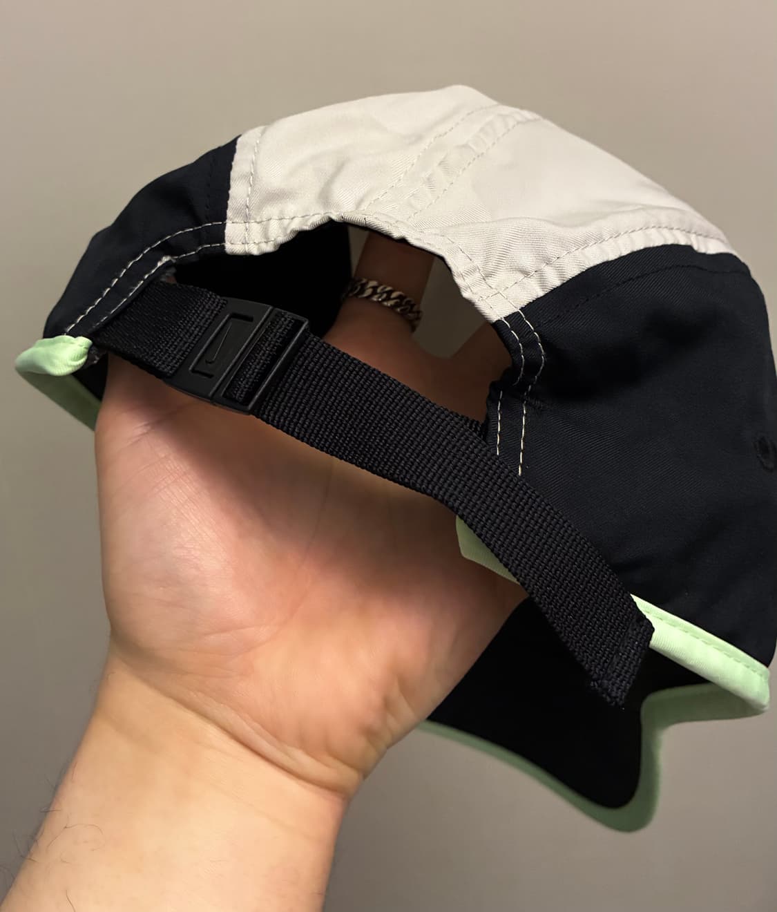 (M~L)나이키 드라이 핏 플라이 언스트럭처 스우시 캠프캡 러닝캡 상품이미지6