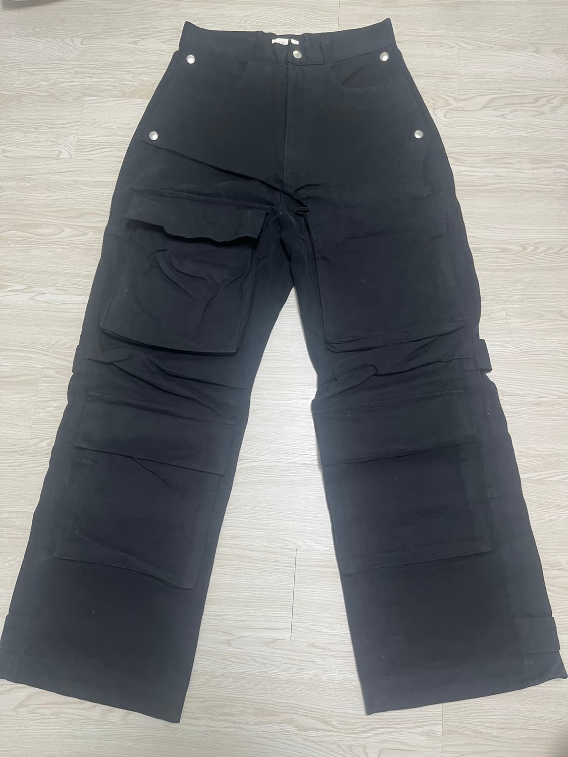 이지앤아트 체인저블 포켓팬츠 블랙 L 상품이미지4