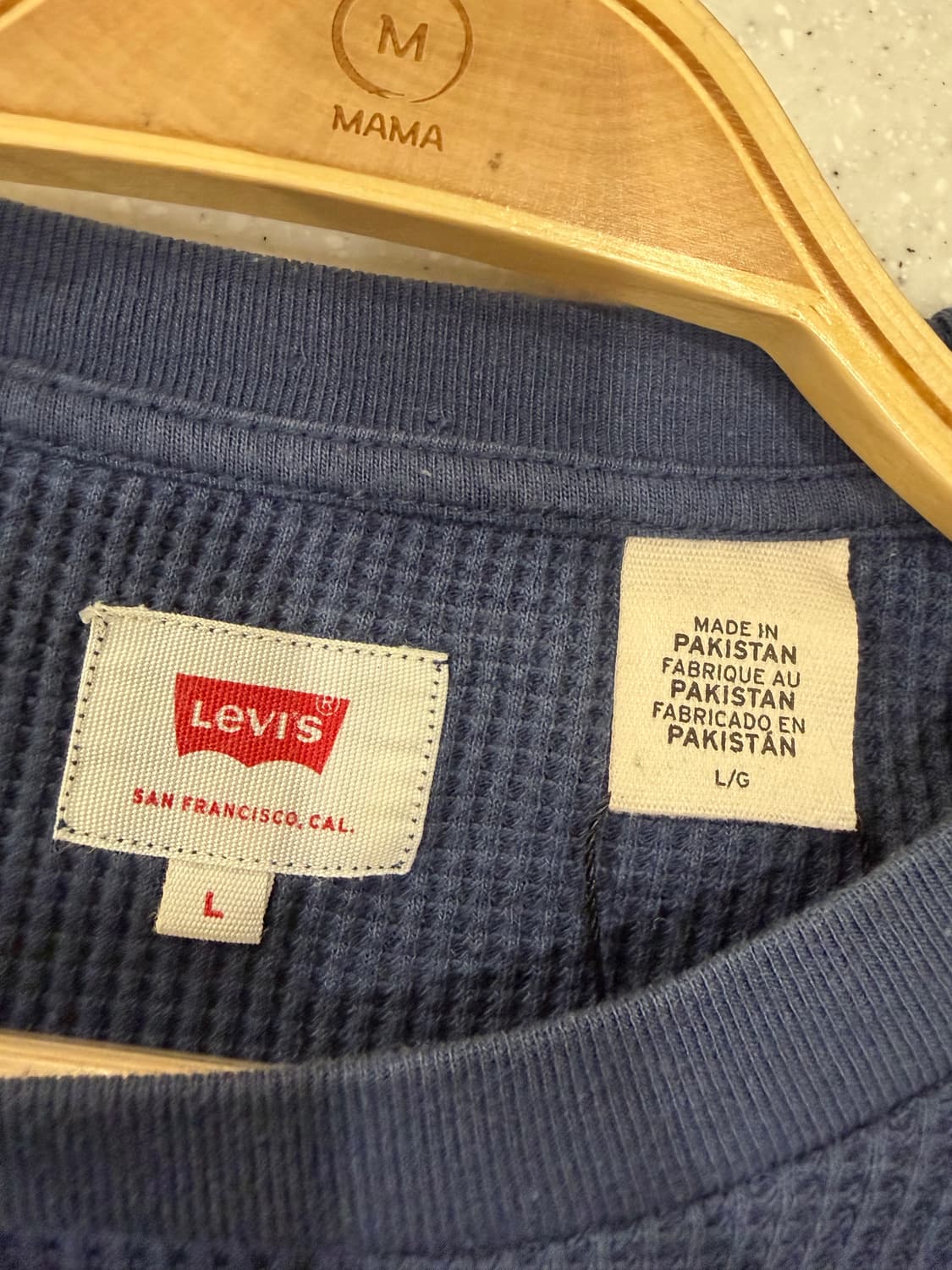 71. 리바이스 와플티 긴팔티 상품이미지2