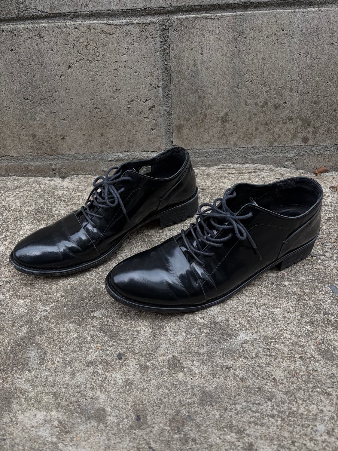 요지야마모토 와이즈 레이스업 더비 상품이미지1