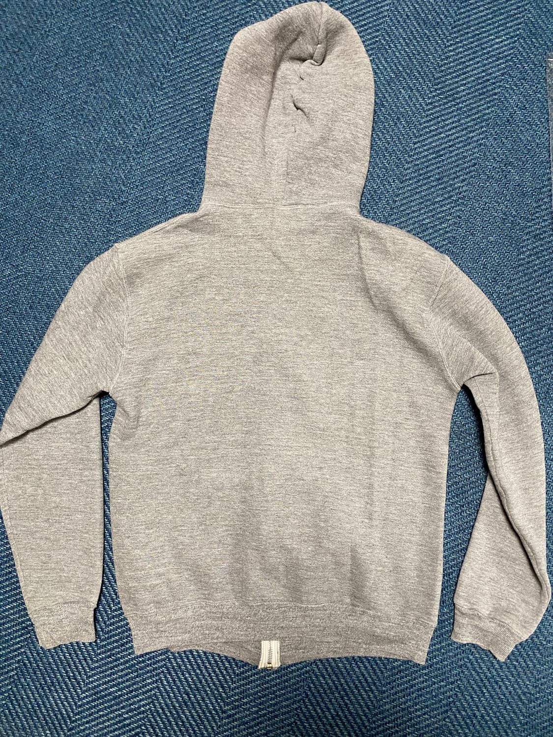 80s Russell Athletic Hoodie zip Gray M 상품이미지6