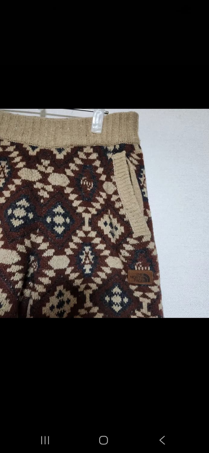 노스페이스 울 니트 반바지 공용80 상품이미지3