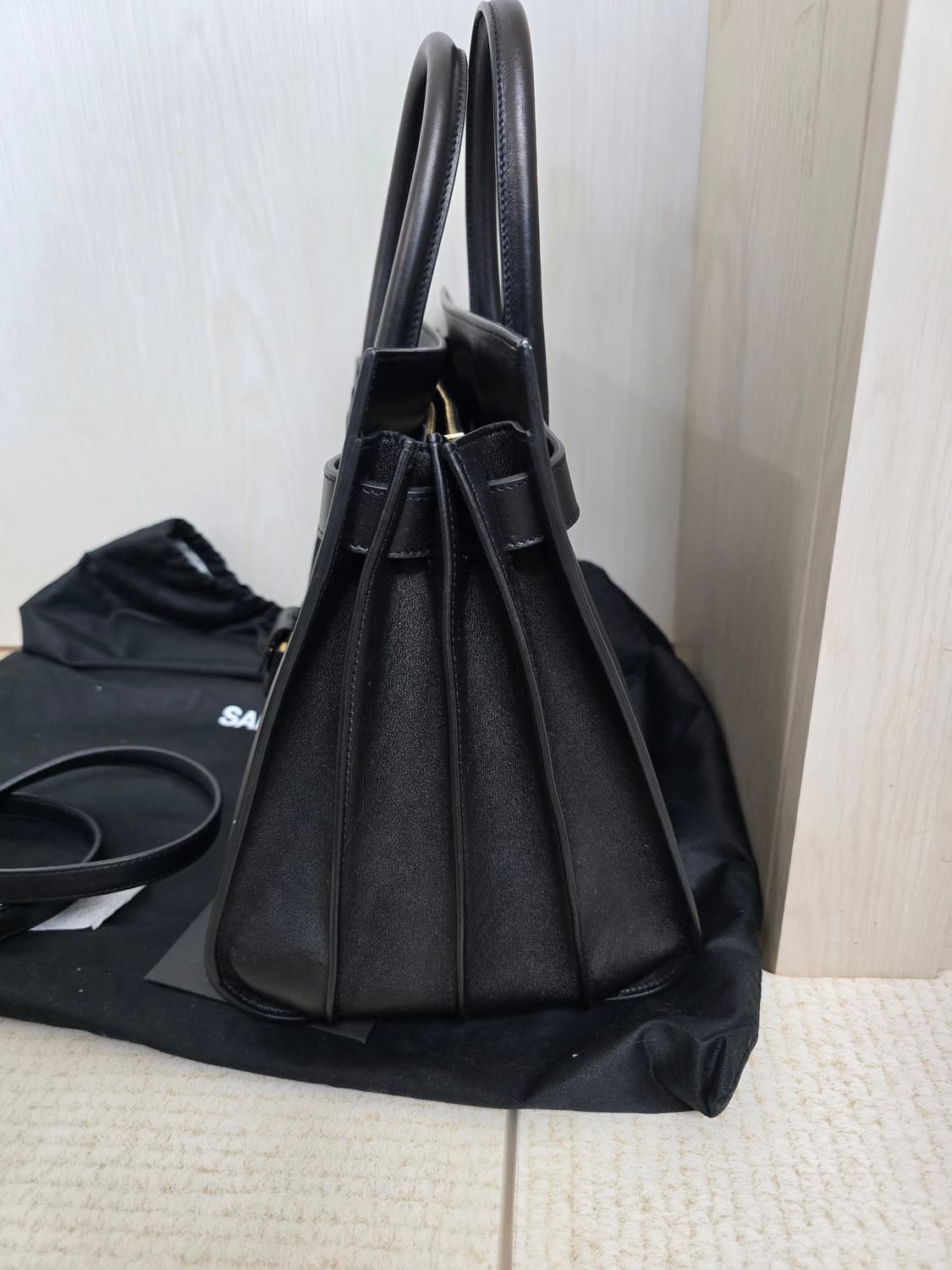 생로랑 삭드주르 블랙 토드백 숄더백 상품이미지5