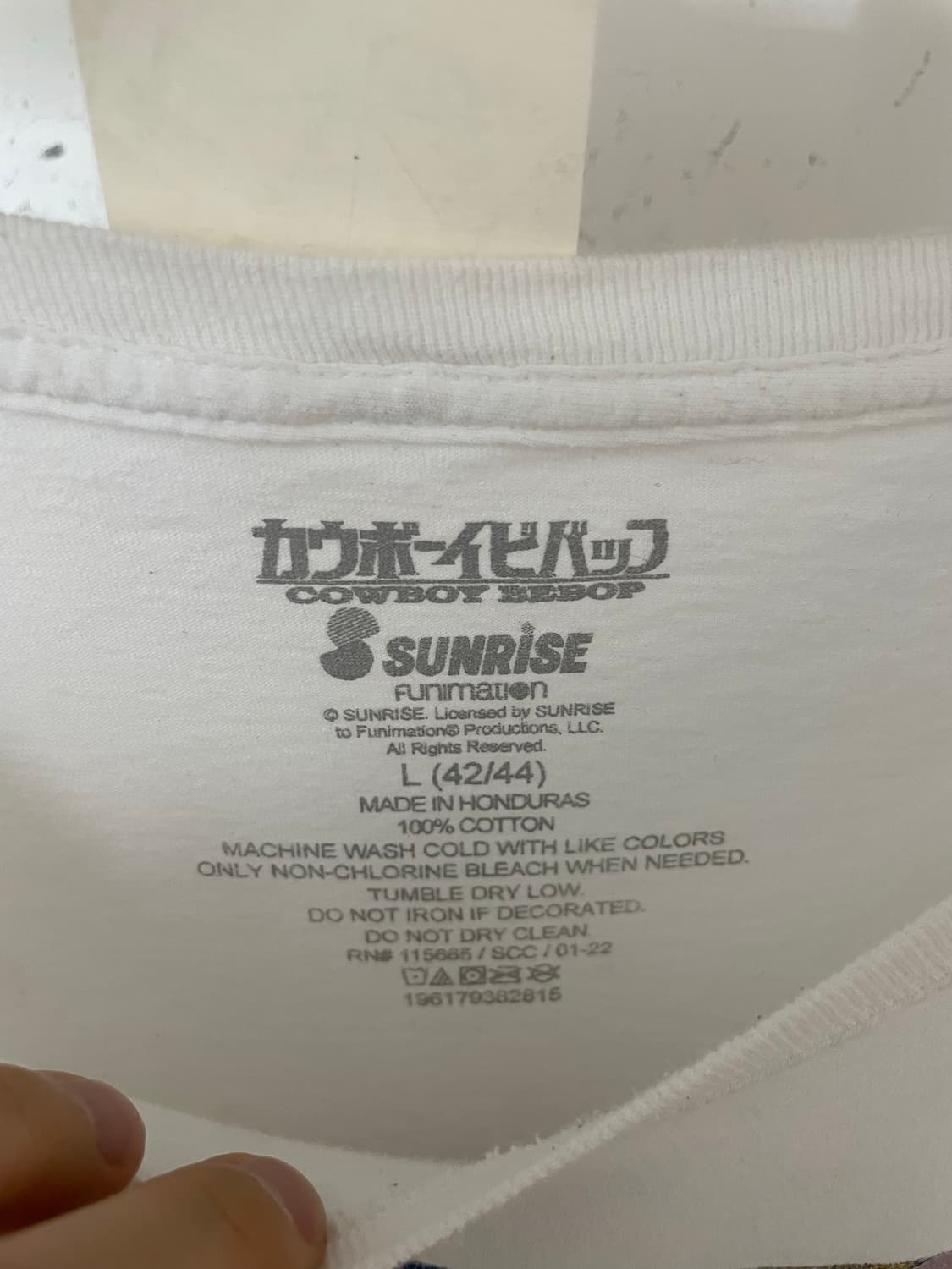 Vtg 카우보이비밥 오피셜 티셔츠 (L) 상품이미지3
