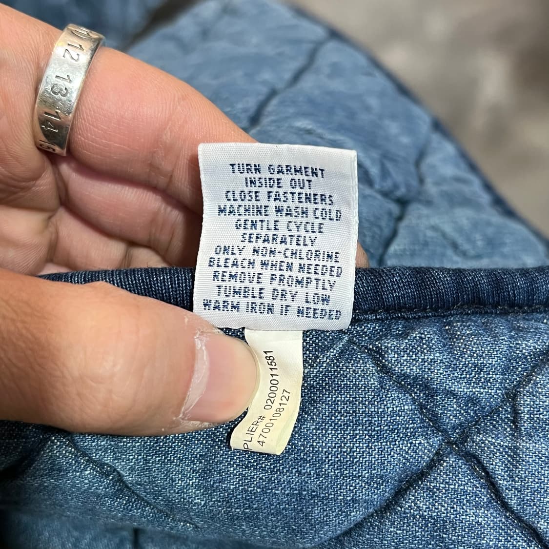  폴로랄프로렌 인디고 퀼팅 베스트 y15151 상품이미지8