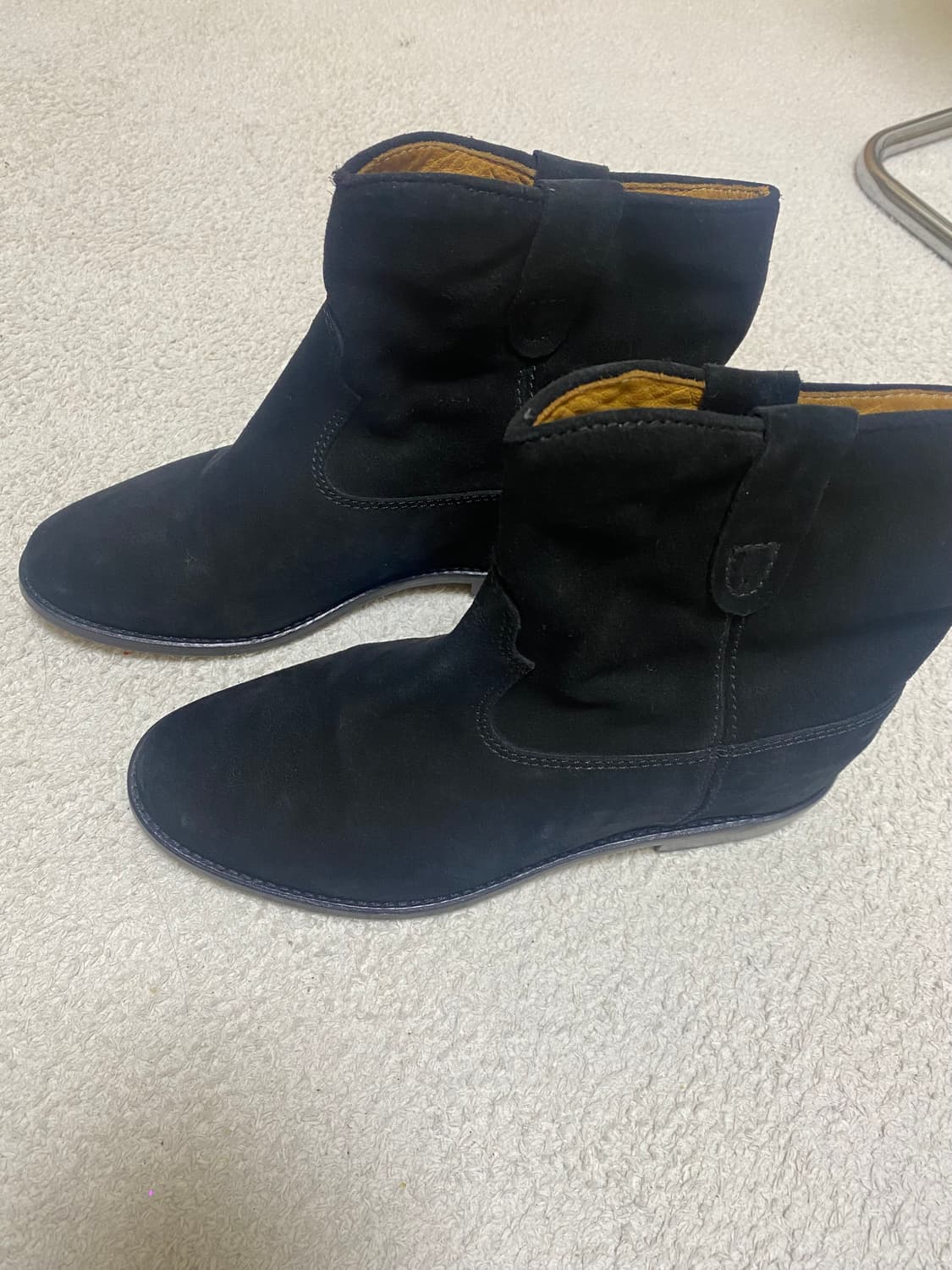 이자벨마랑 스웨이드 앵클 크리시 부츠 상품이미지2