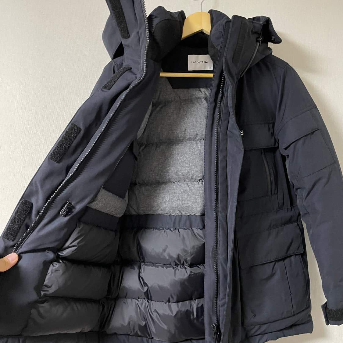 라코스테 익스페디션 오리털 패딩점퍼 36 (66-77) 상품이미지4
