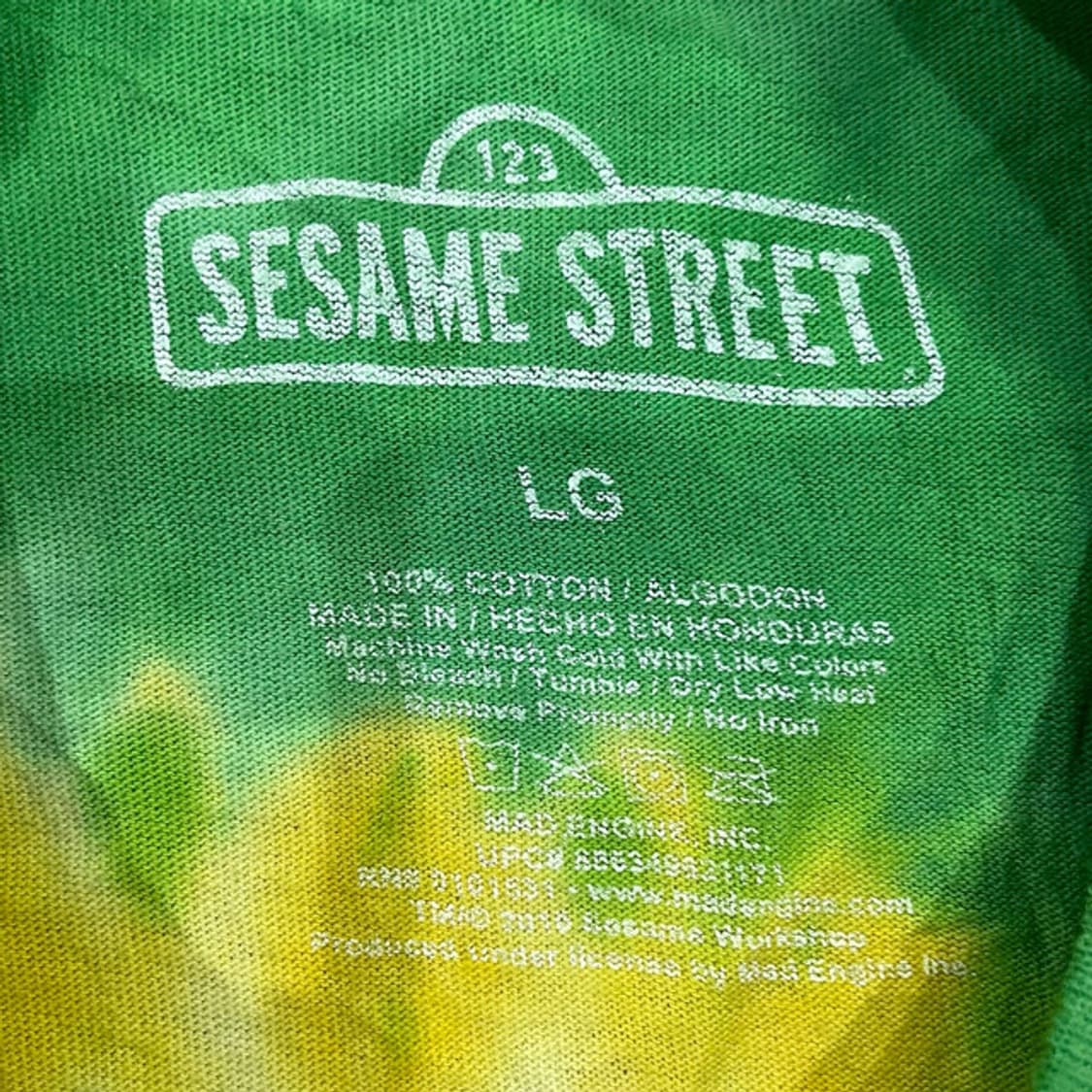 Sesame Street 쿠키몬스터 먼치즈 티셔츠 (L 상품이미지4