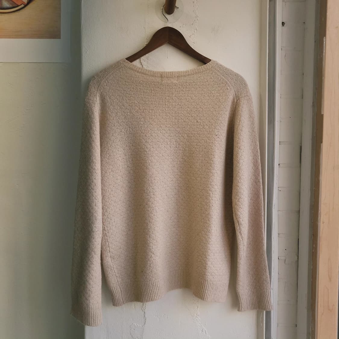 Ciaopanic 브이스티치 오트밀 니트 상품이미지6