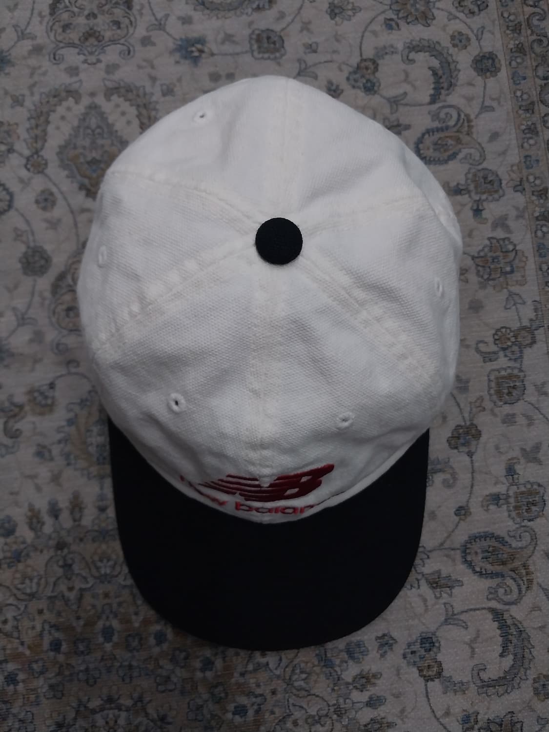 뉴발란스 화이트/블랙 볼캡 상품이미지2