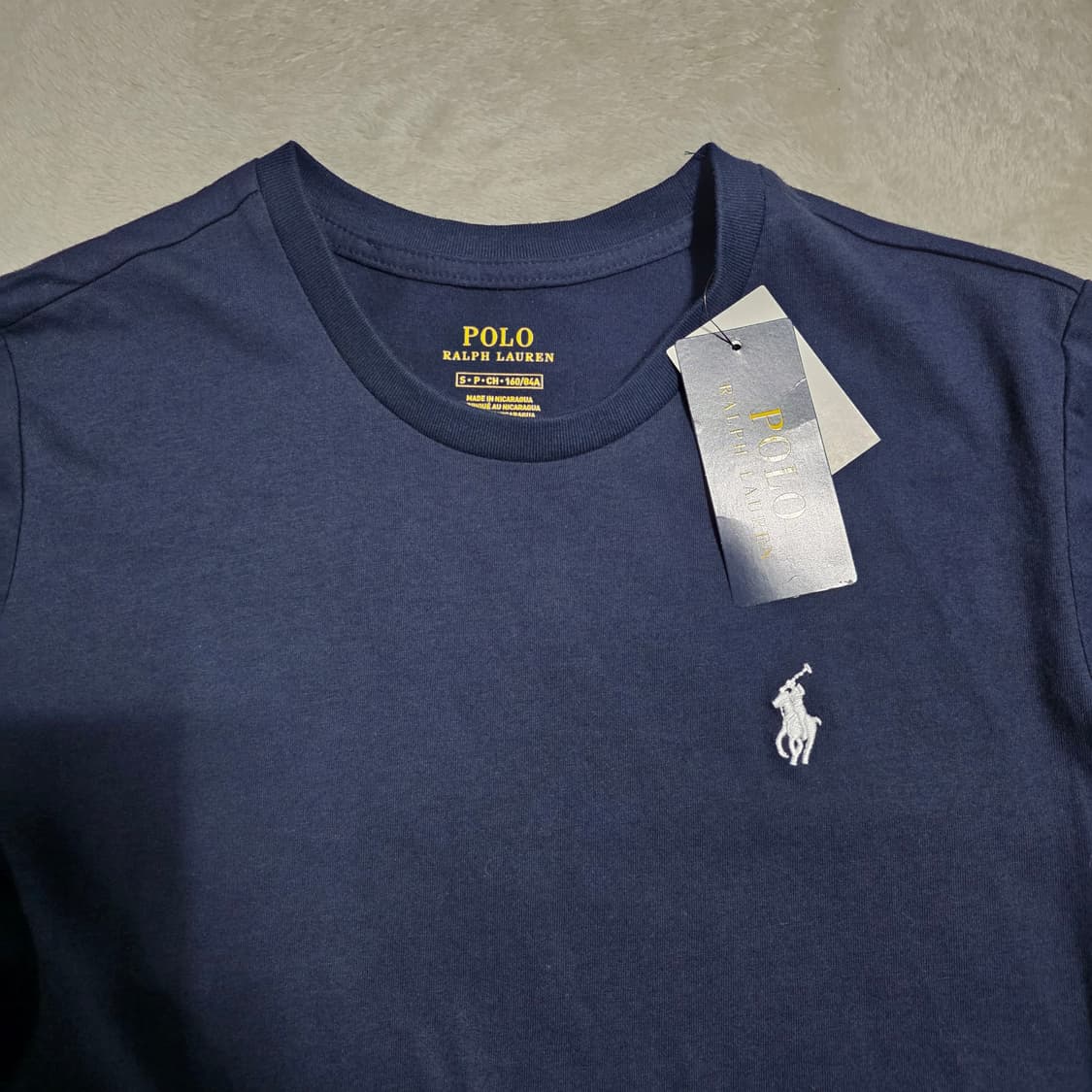 (S)여성 폴로 반팔 라운드 원피스 네이비 상품이미지2