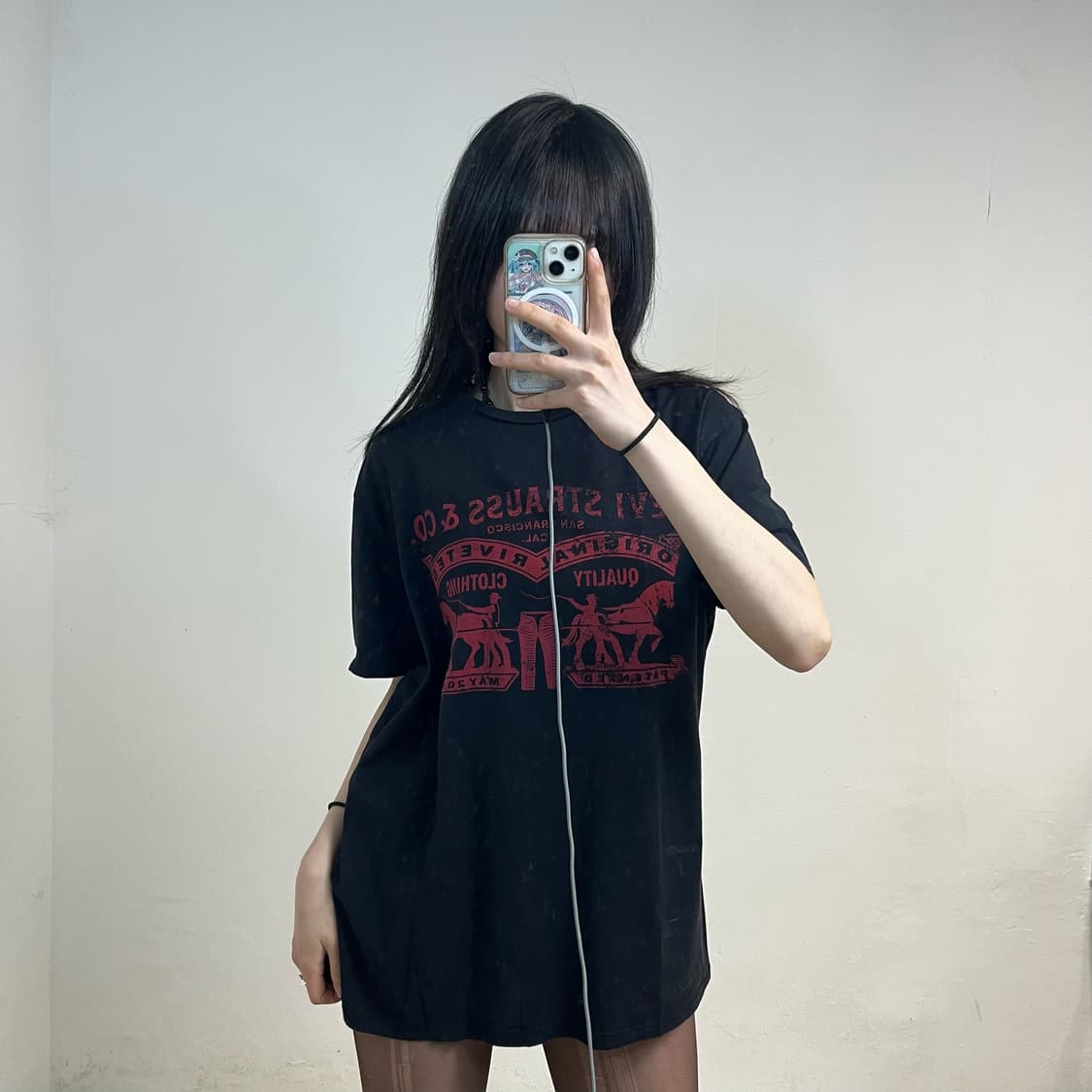 Levi’s navy t-shirt 상품이미지1