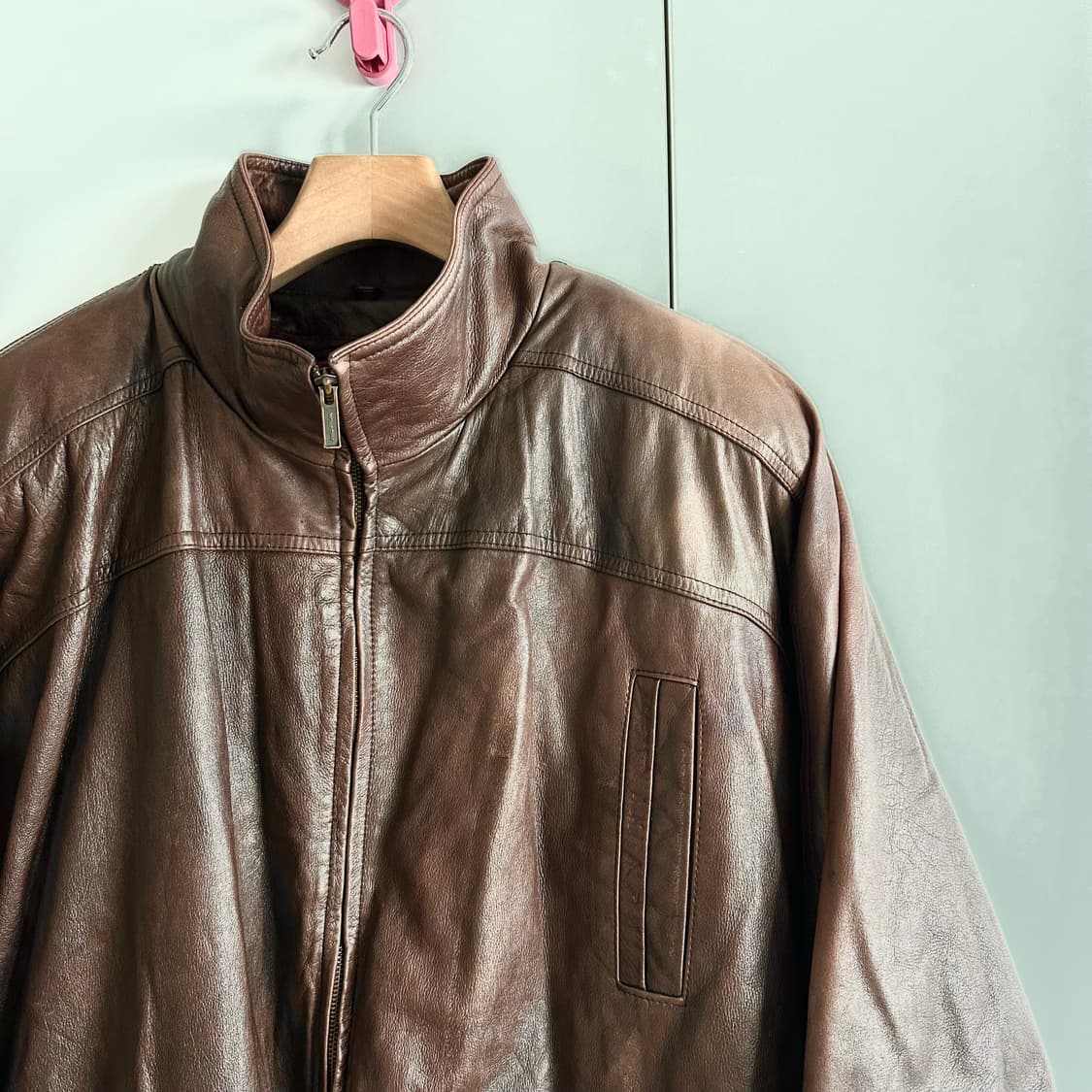 윌슨즈레더 레더 집업 코트 상품이미지3