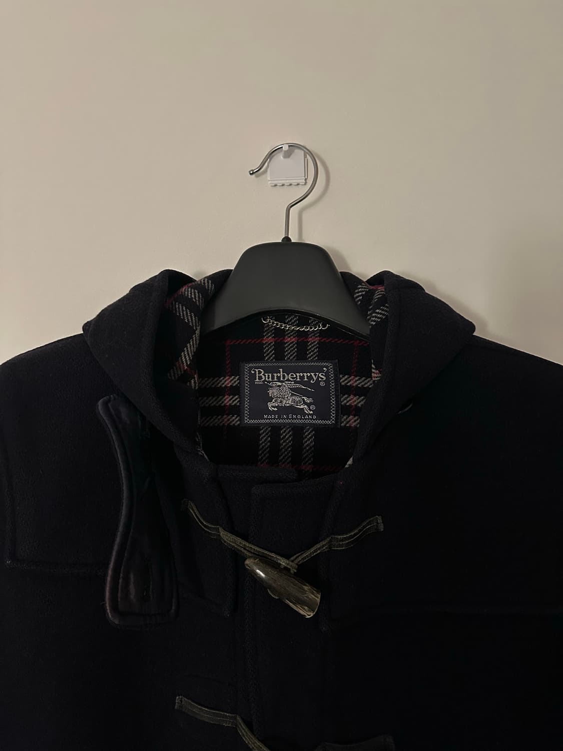 버버리 더플 코트 네이비 (made in England) 상품이미지2