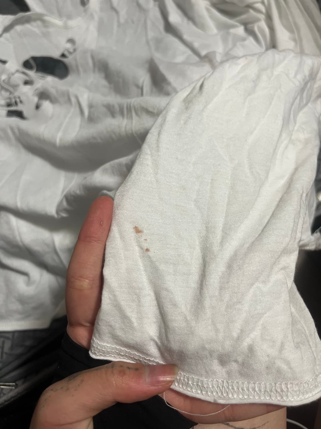 604서비스 v neck tee white 상품이미지3