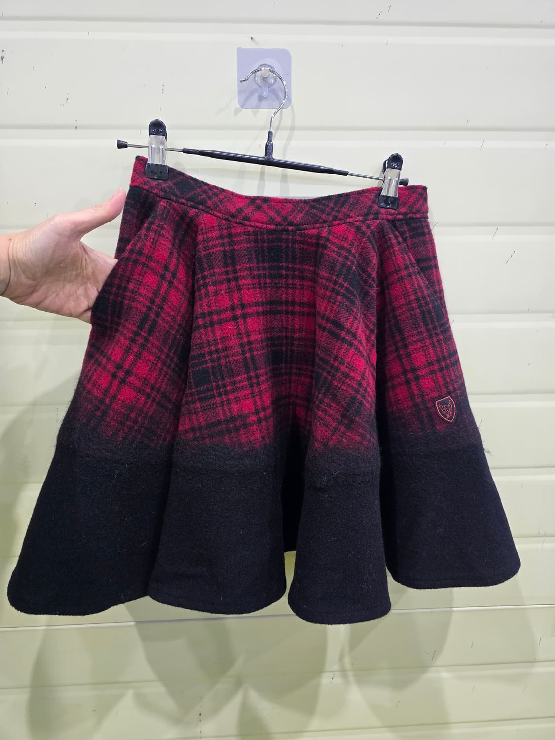 Steve J & Yoni P 울 플레어 스커트 상품이미지9