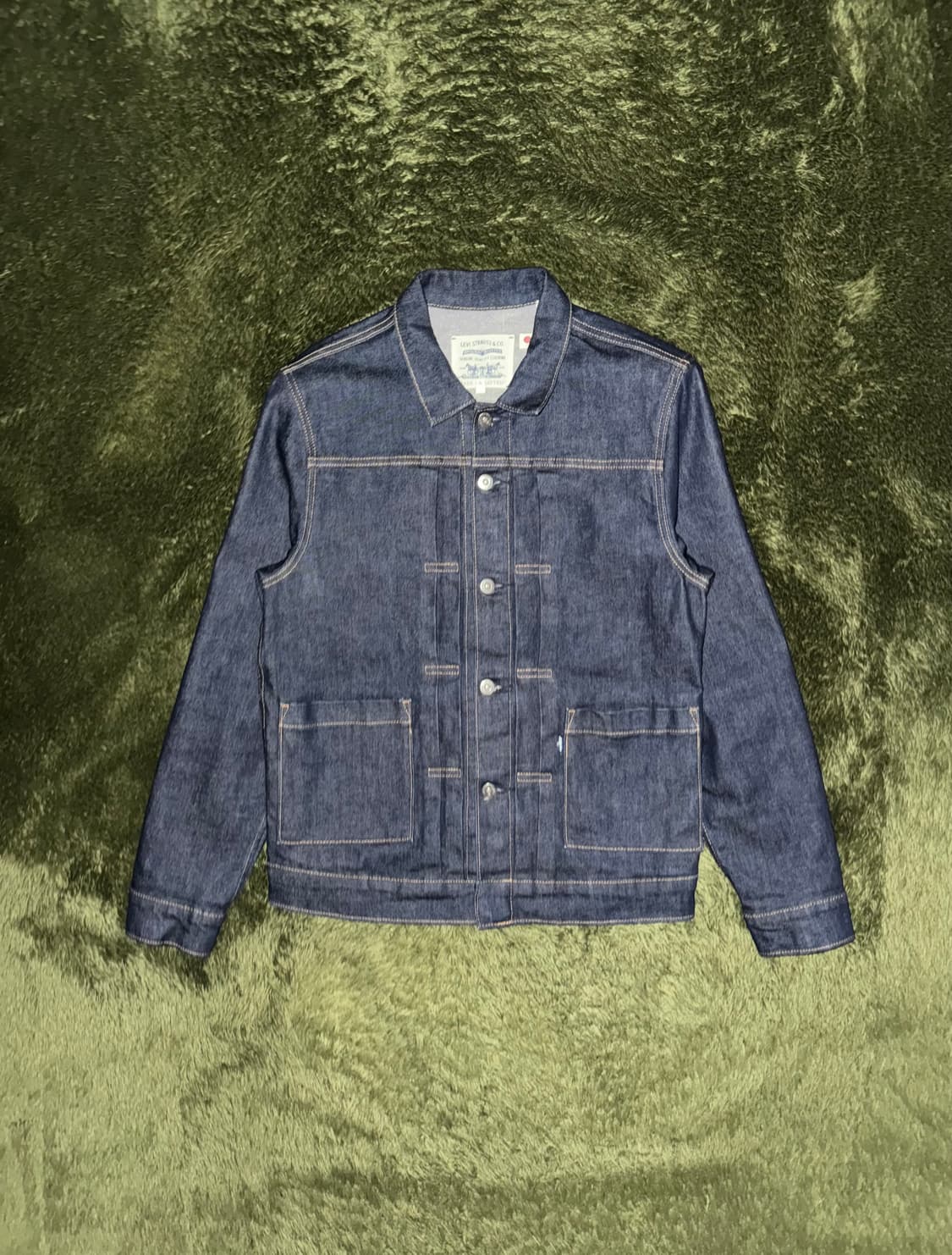 [M] 리바이스 Made & Crafted 재팬 패브릭 데님 트러커 상품이미지1