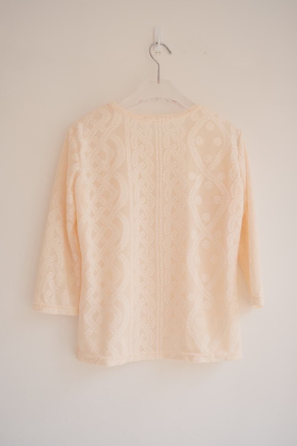 Aran jacquard sheer top 상품이미지9