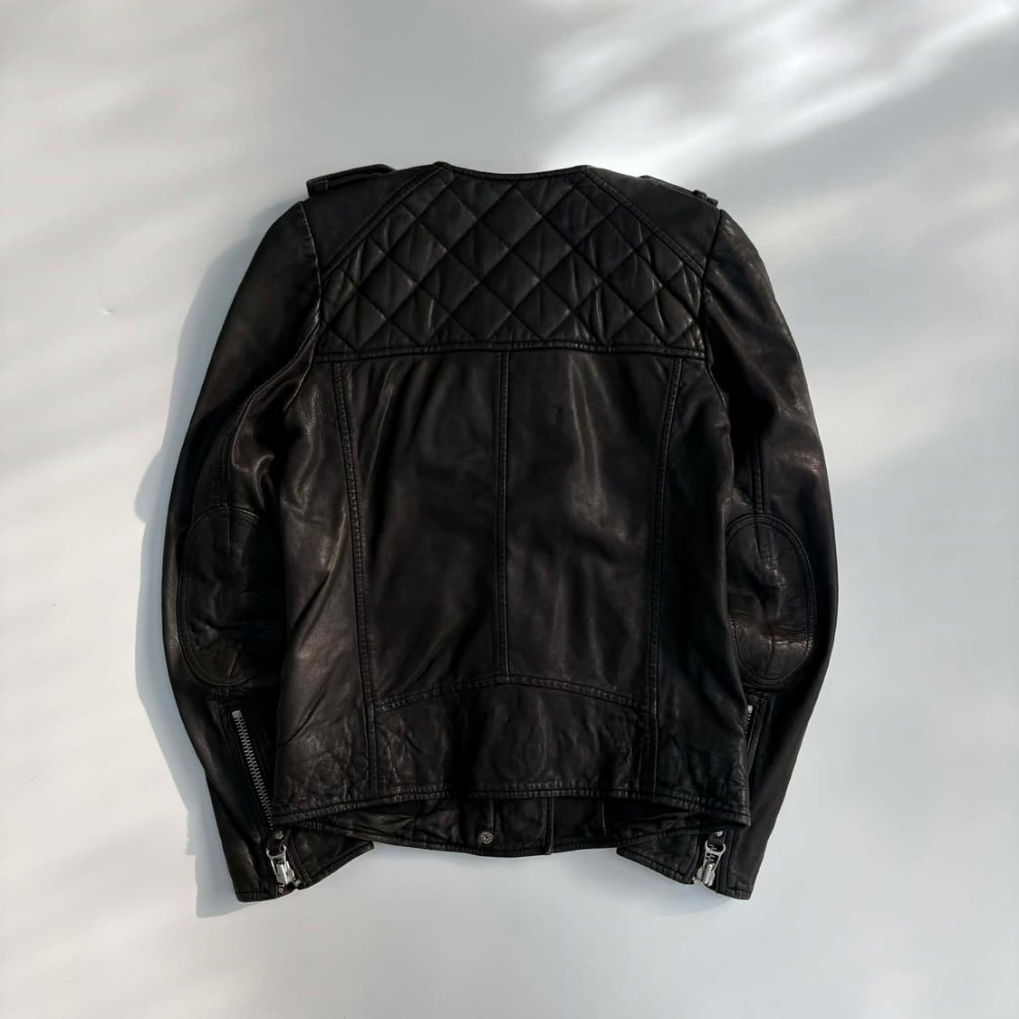 [34] 이자벨마랑 매장판 양가죽 바스크퀄팅 라이더 자켓 상품이미지2