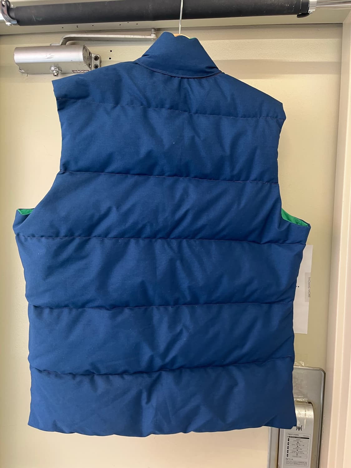 [L] 80s GERRY 리버시블 다운베스트 made in usa 상품이미지4