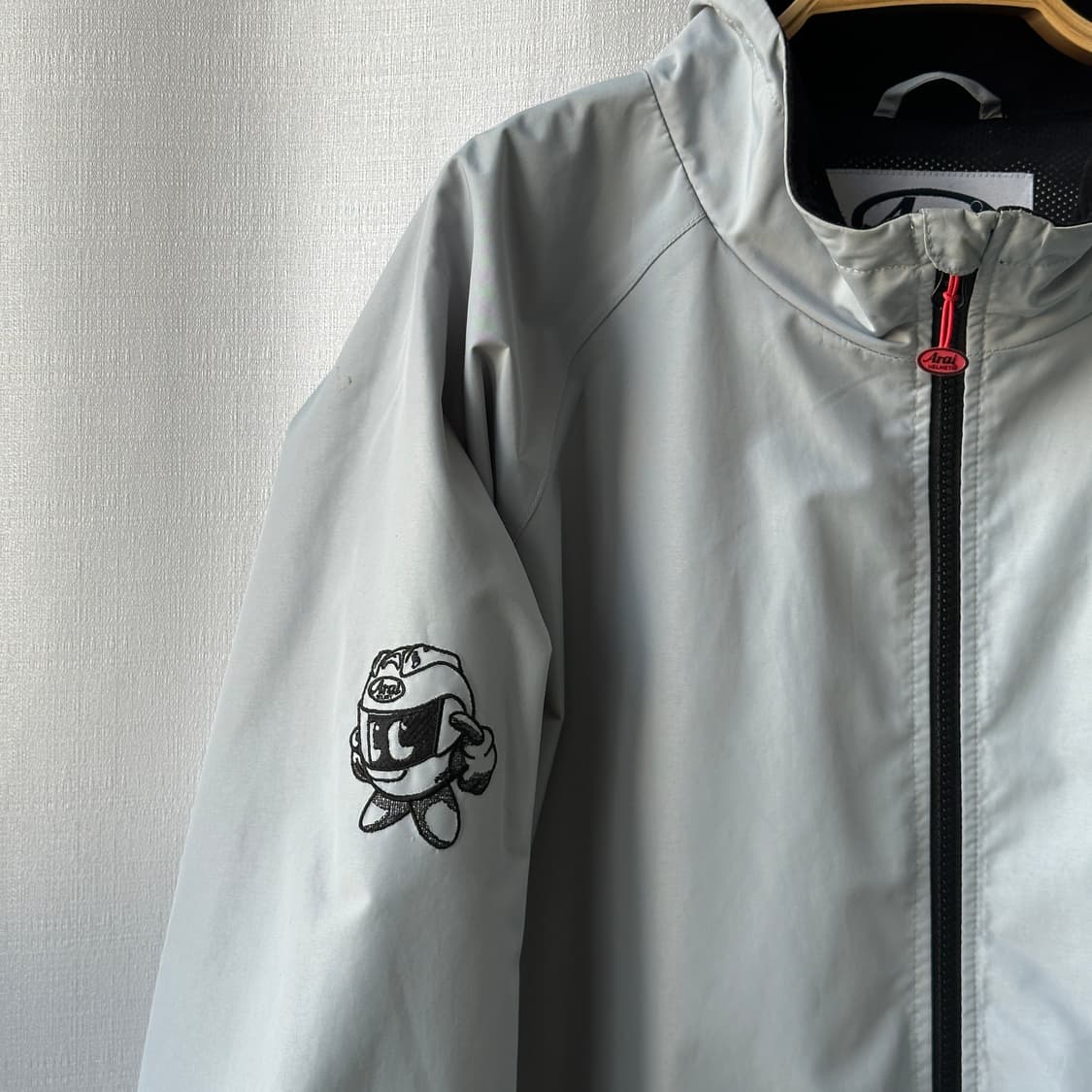 아라이 구형 레이싱 바람막이 자켓 실버 그레이 XXL 상품이미지2