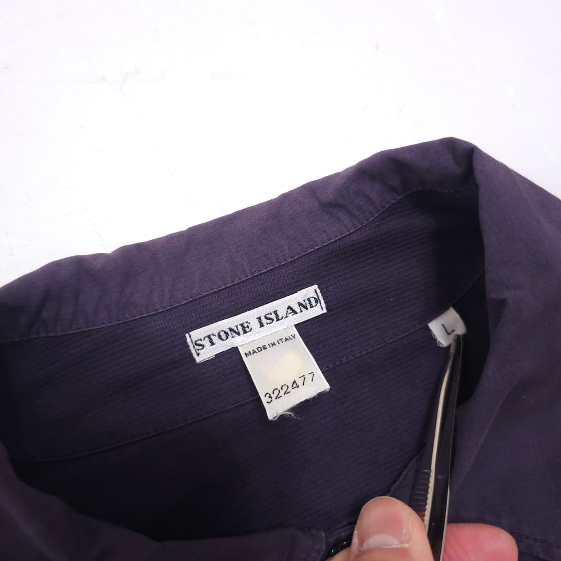 스톤아일랜드 멀티포켓 셔츠 퍼플 상품이미지3