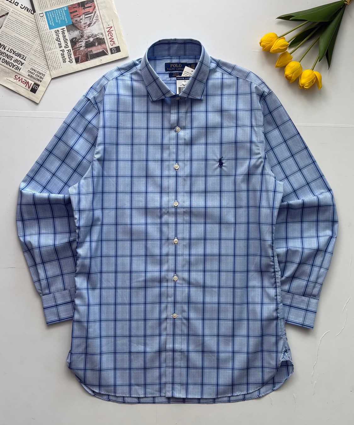[새상품] Polo 폴로랄프로렌 체크 셔츠ㄹ 상품이미지2