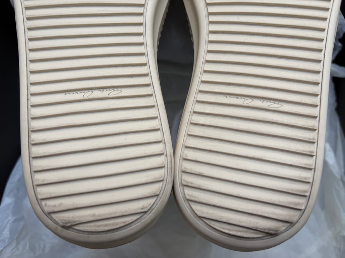 릭오웬스 12fw 라몬즈 하이 밀크 릭컨 다크쉐도우x  RICK OWEN 상품이미지7