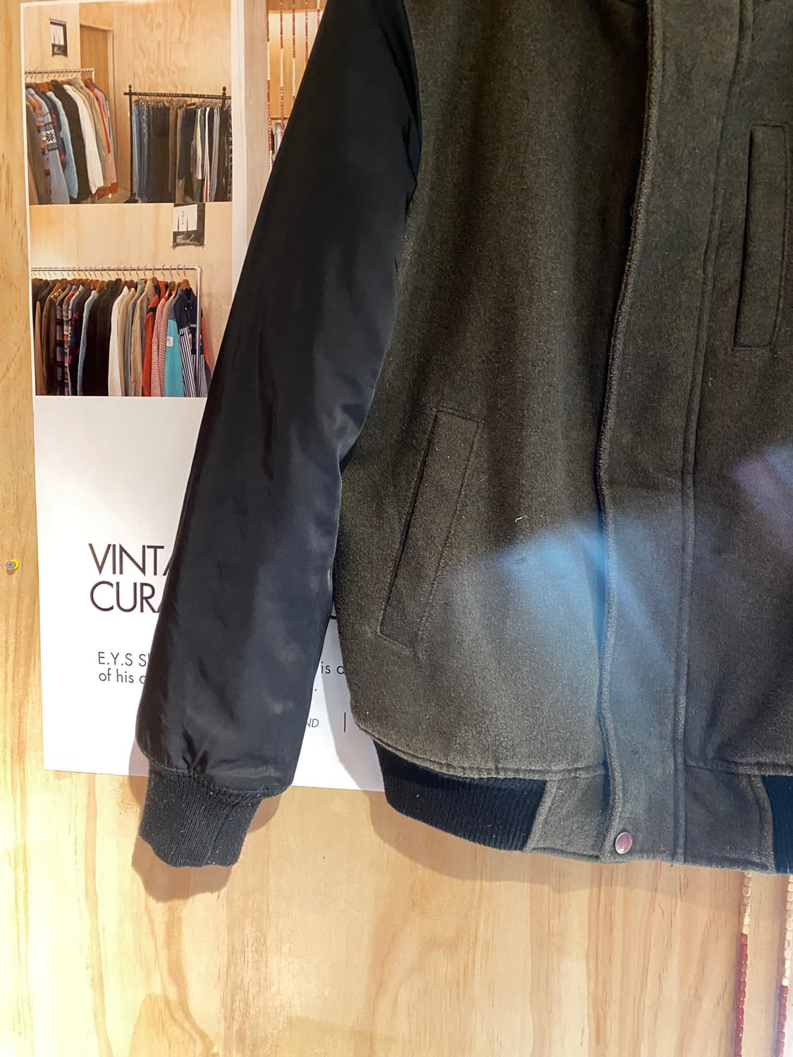 A.V.V 울 나일론 해체주의 자켓 상품이미지3