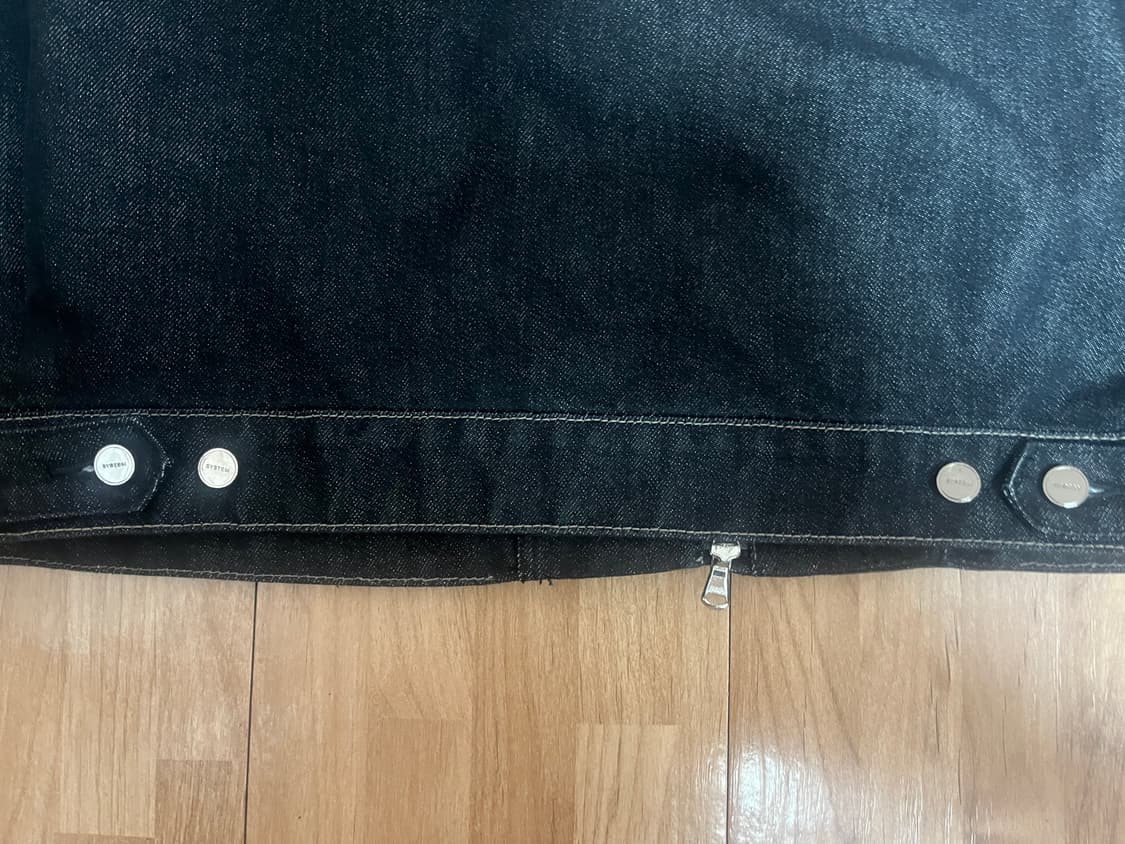 시스템옴므 흑청 워크자켓 100사이즈 새상품 정가이하 양도합니다. 상품이미지5