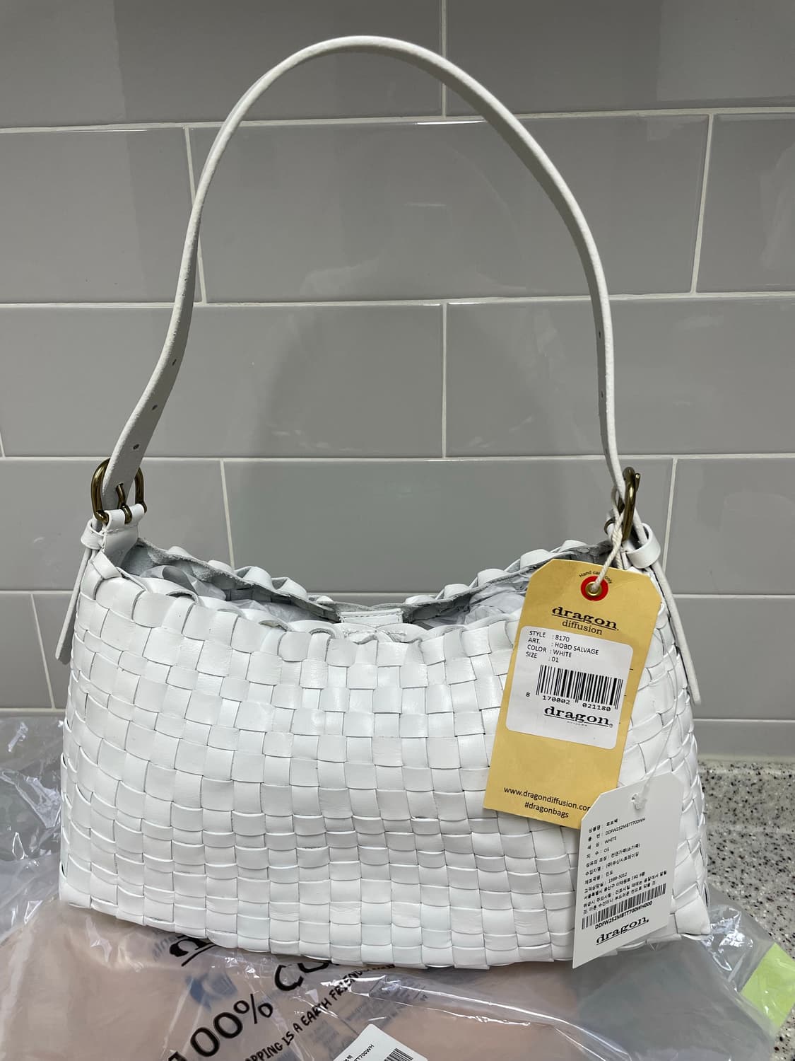 드래곤디퓨전 호보 셀비지 화이트 상품이미지1