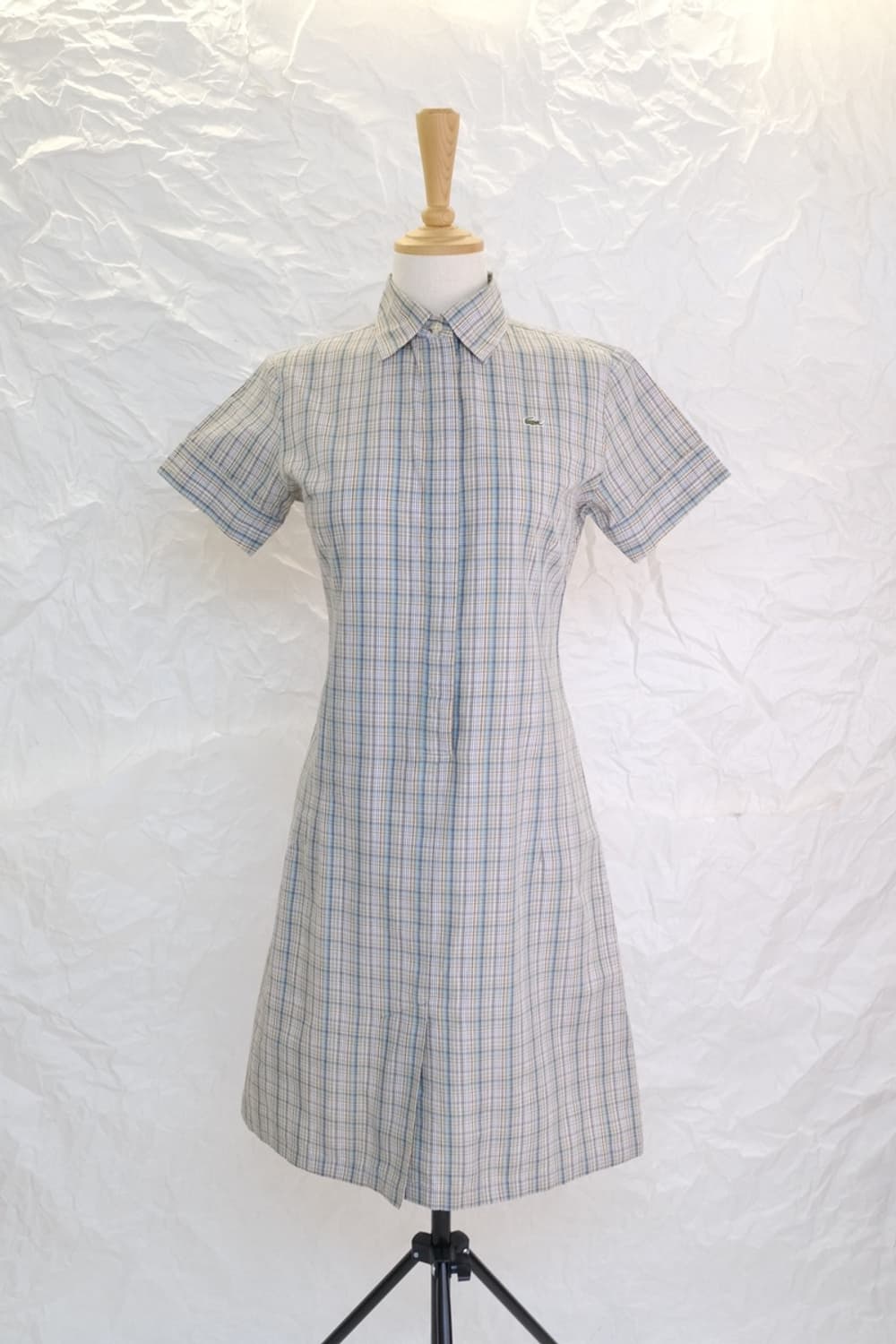 LACOSTE check pattern one-piece 상품이미지5