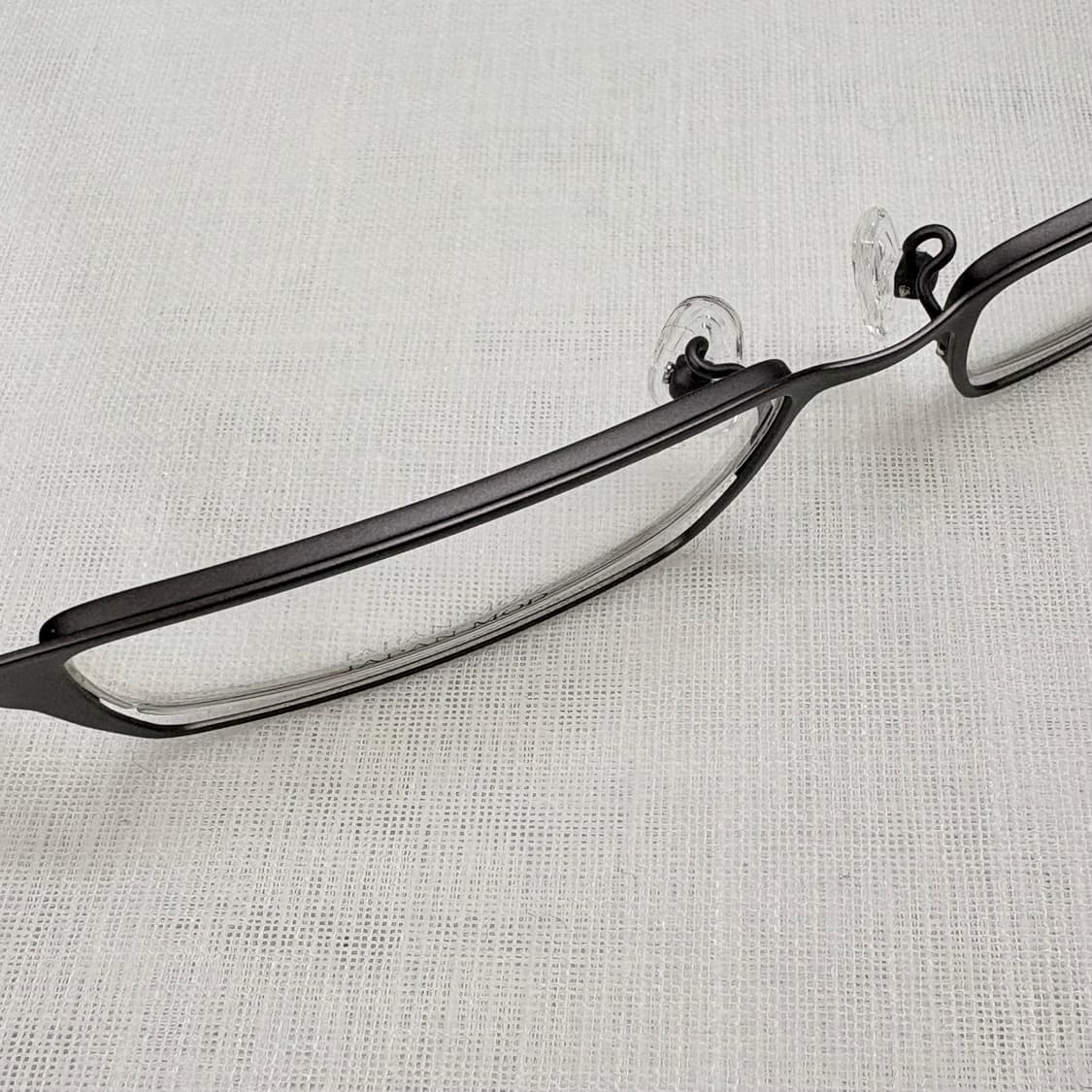 KISHMOTO 스퀘어 메탈테 빈티지안경 상품이미지6