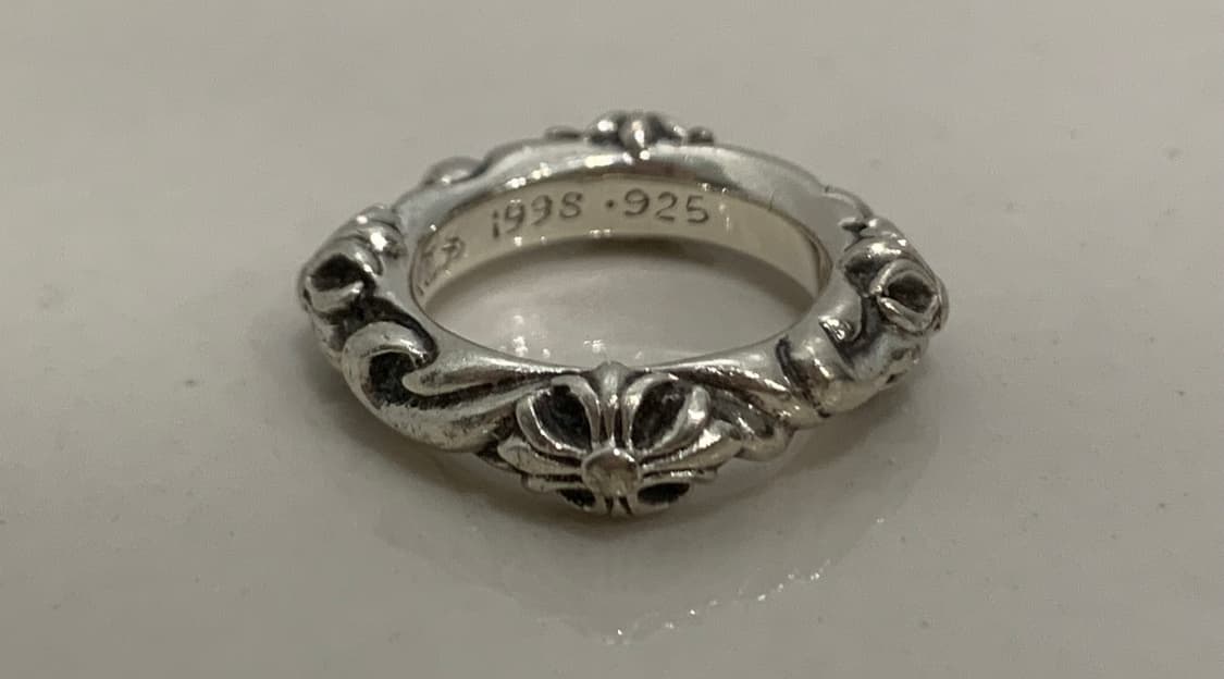 [US 4.5] 크롬하츠 sbt 링 반지 실버  상품이미지1