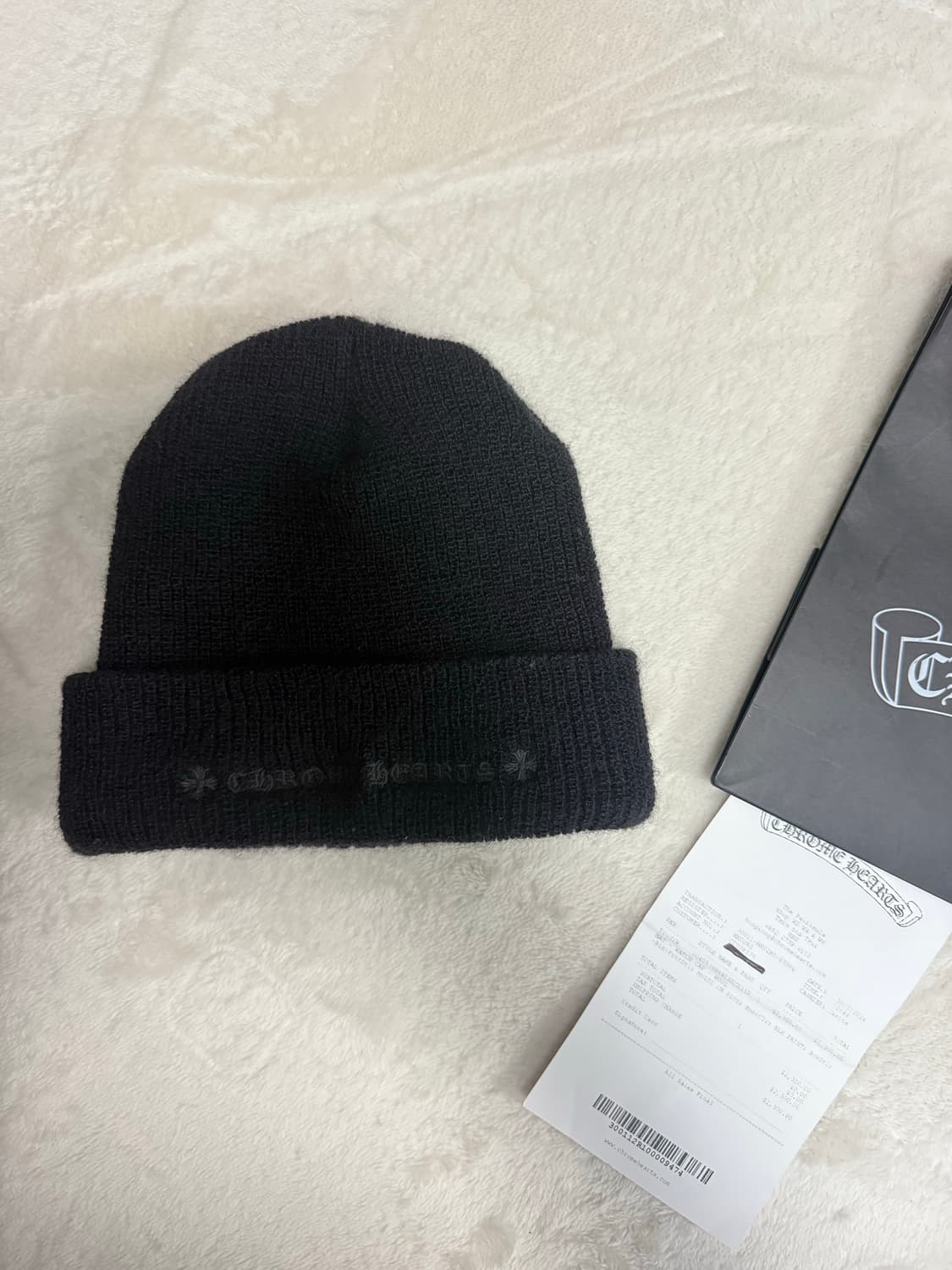 크롬하츠 울 비니 블랙 블랠 상품이미지2