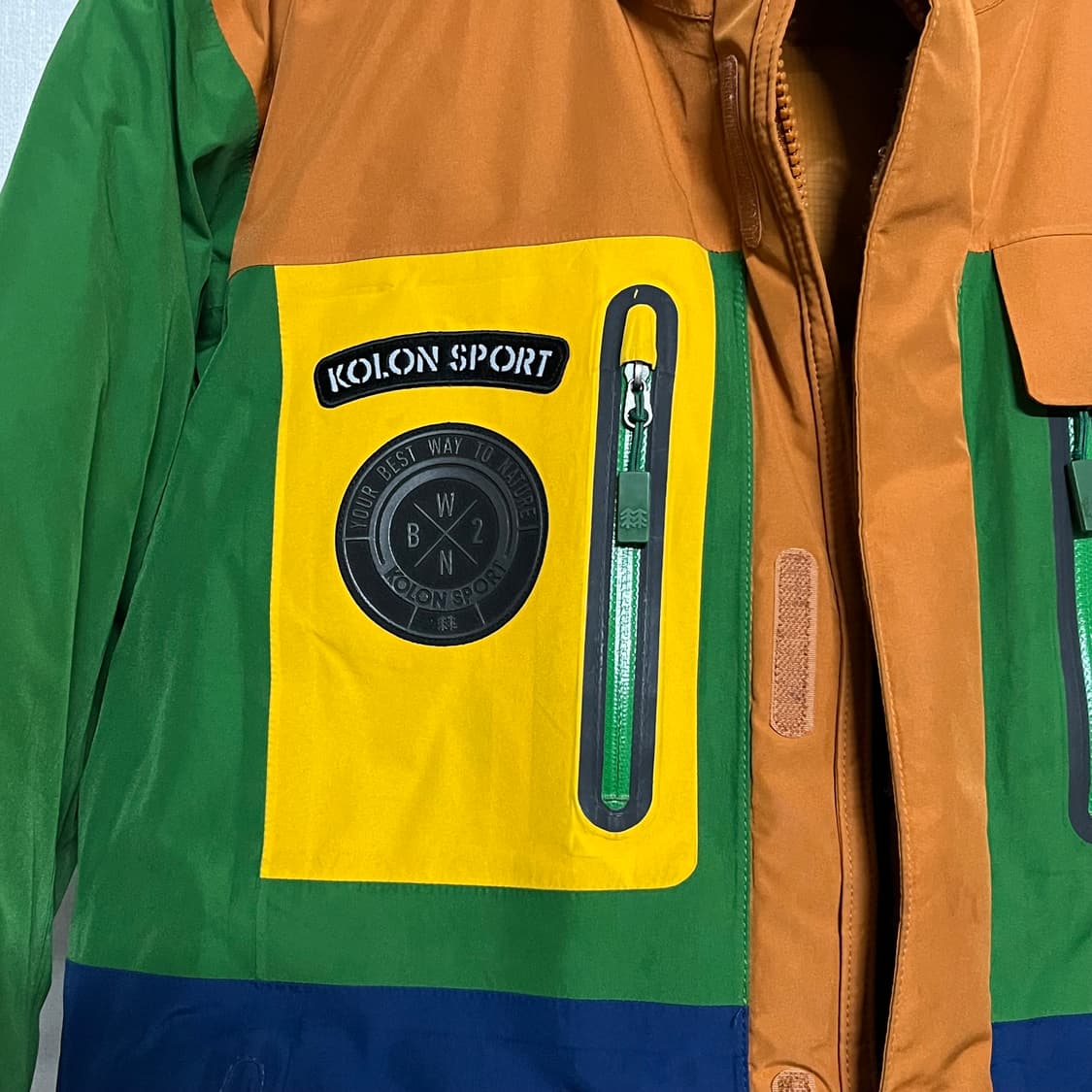 코오롱스포츠 고어텍스 컬러 블록 점퍼 90 상품이미지3