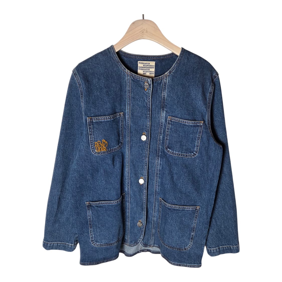 [Baum und Pferdgarten] 카라리스 데님 초어자켓 상품이미지1