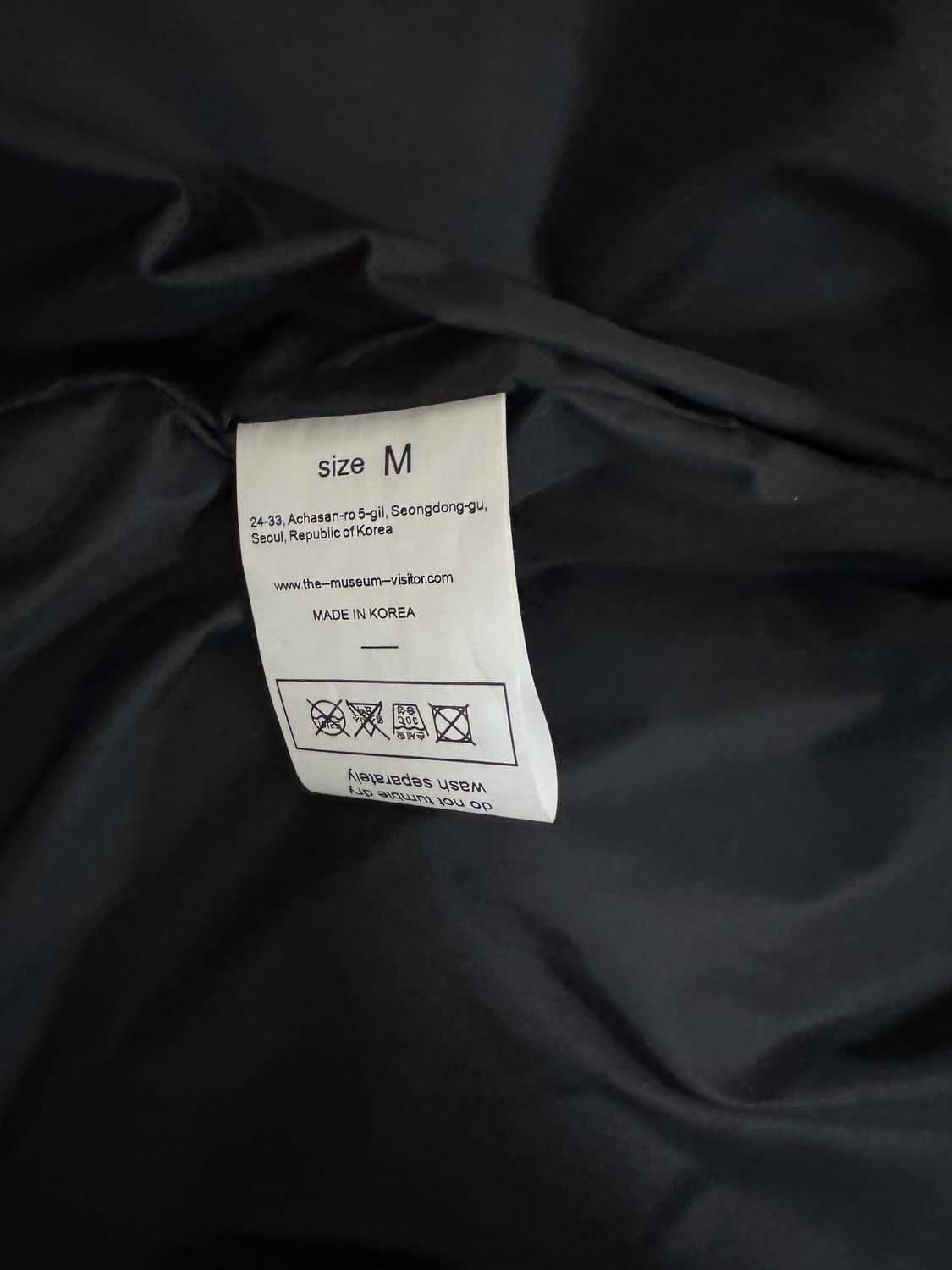 더뮤지엄비지터 패딩 베스트 조끼 경량 점퍼 상품이미지4