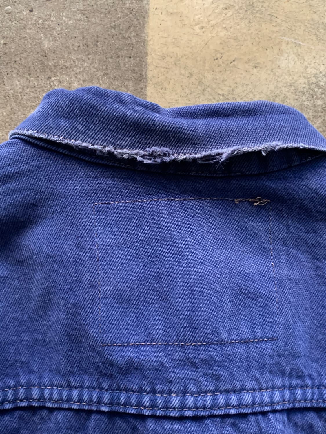 90s 리바이스 70598 빅 패치 데님 트러커 자켓 상품이미지8