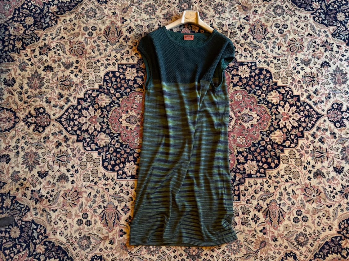 미쏘니 울 패브릭 원피스 66~77 상품이미지2