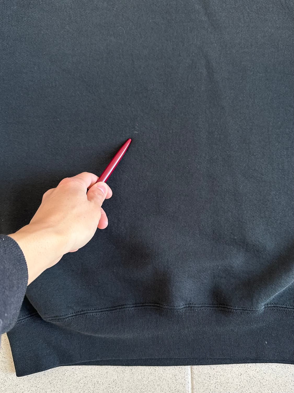 90s 빈티지 러셀 스웻셔츠 블랙 L 상품이미지7