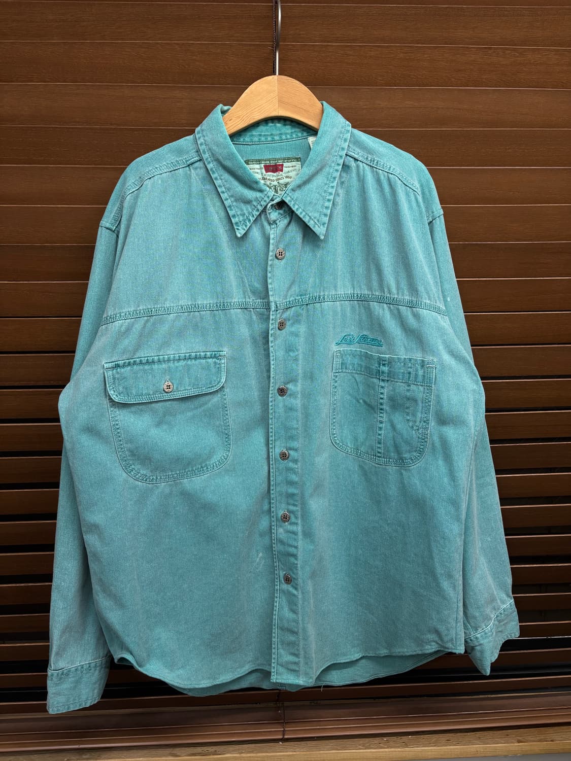 리바이스 빈티지 그린라벨 웨스턴 셔츠 상품이미지1