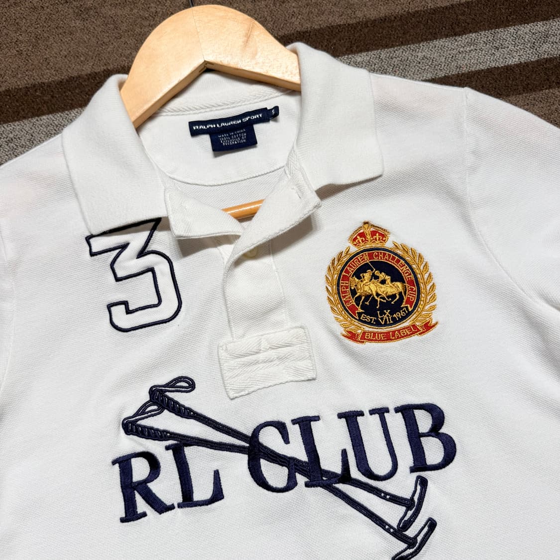 폴로랄프로렌 여성 RL CLUB 반팔 카라티 s 치프키프 상품이미지2
