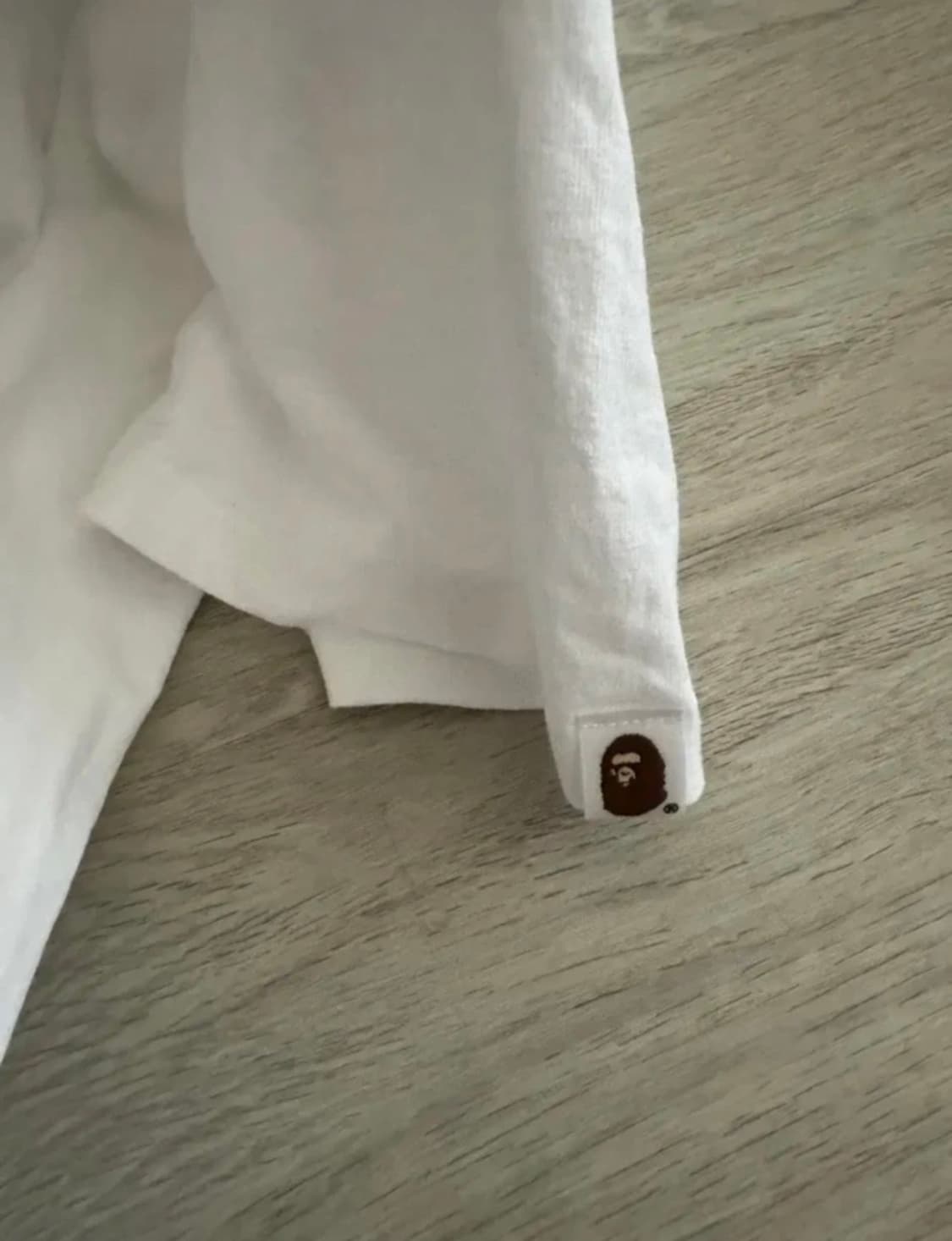 Bape 베이프 사루 빅로고 프린팅 반팔 티셔츠 상품이미지4