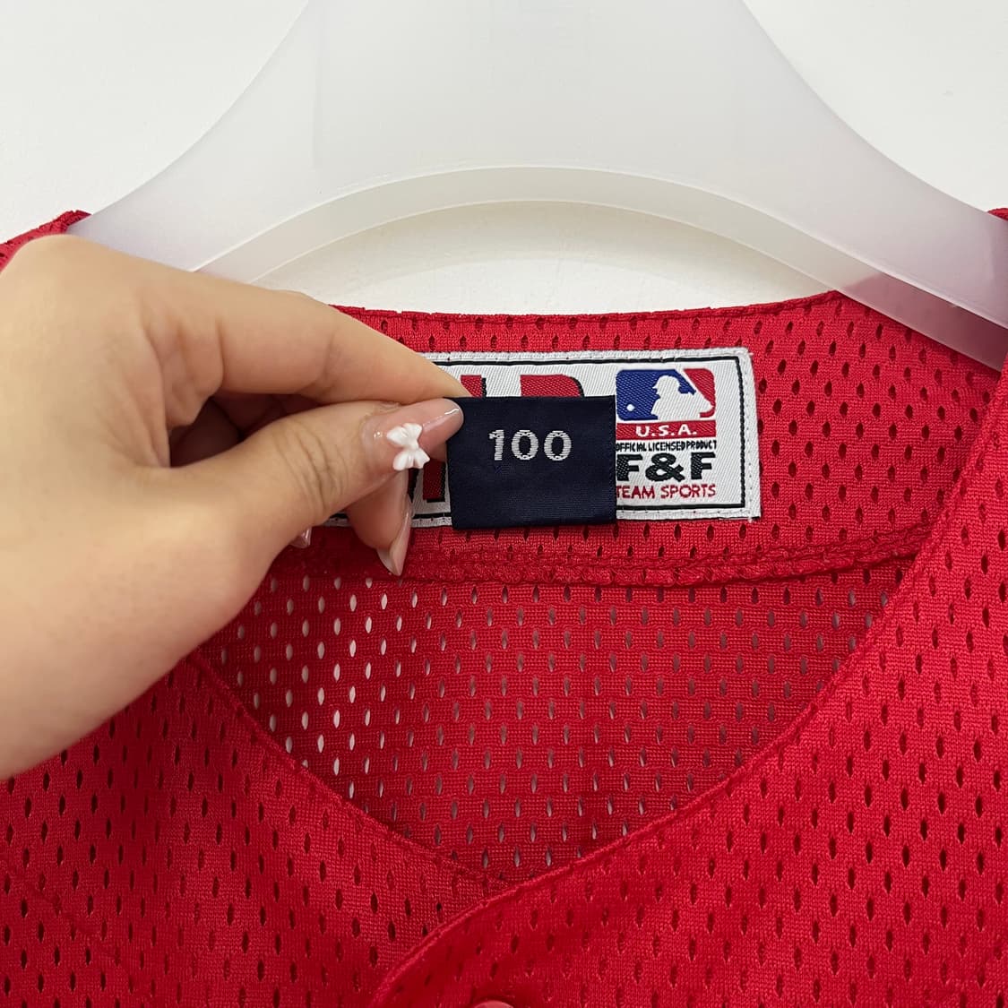 MLB 올드스쿨 필라델피아 필리스 반팔 유니폼 상품이미지7