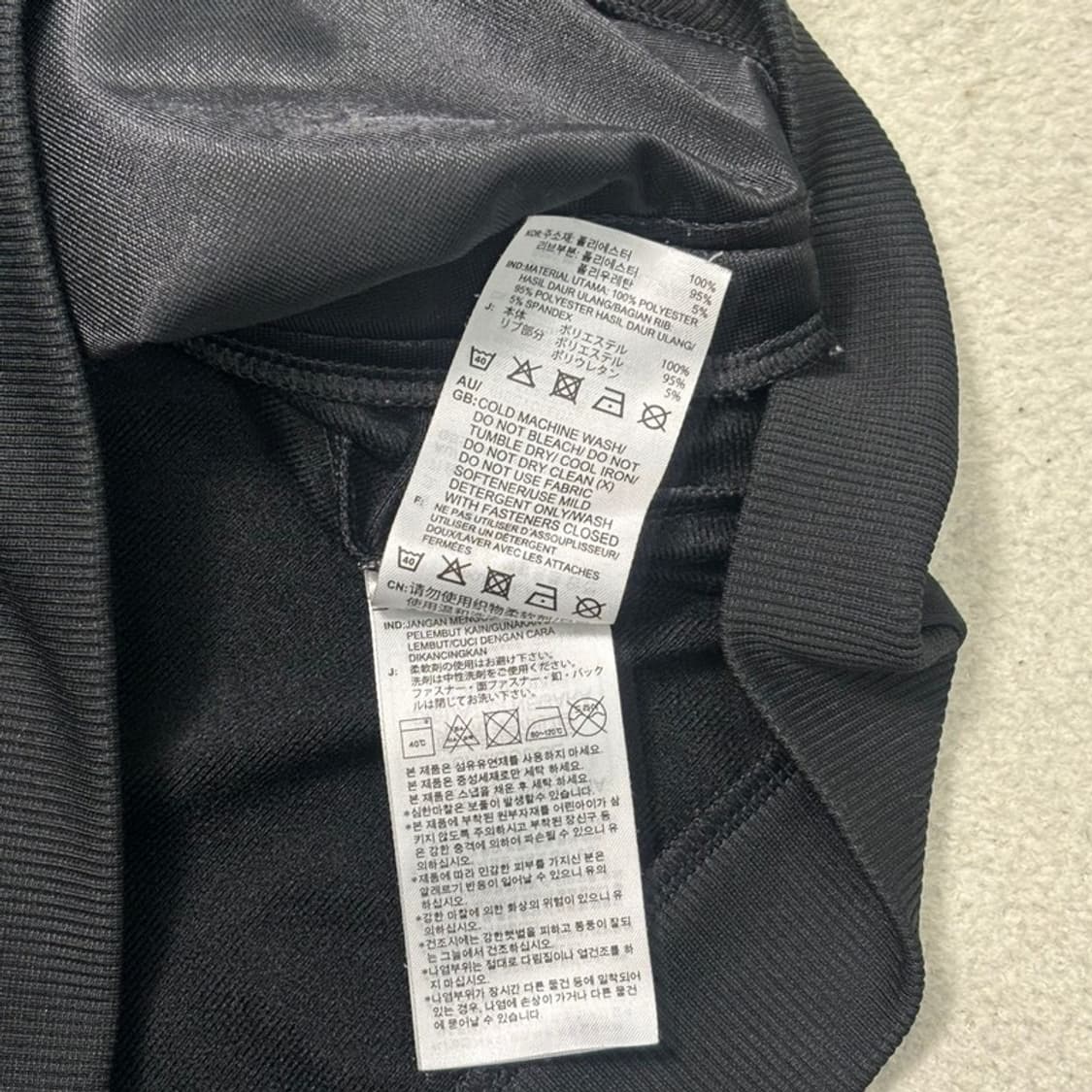 ADIDAS  클래식 트랙탑 블랙 M 상품이미지7