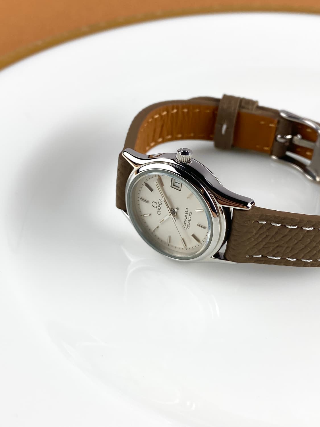 OMEGA Lady Sea Master date dial watch 상품이미지6