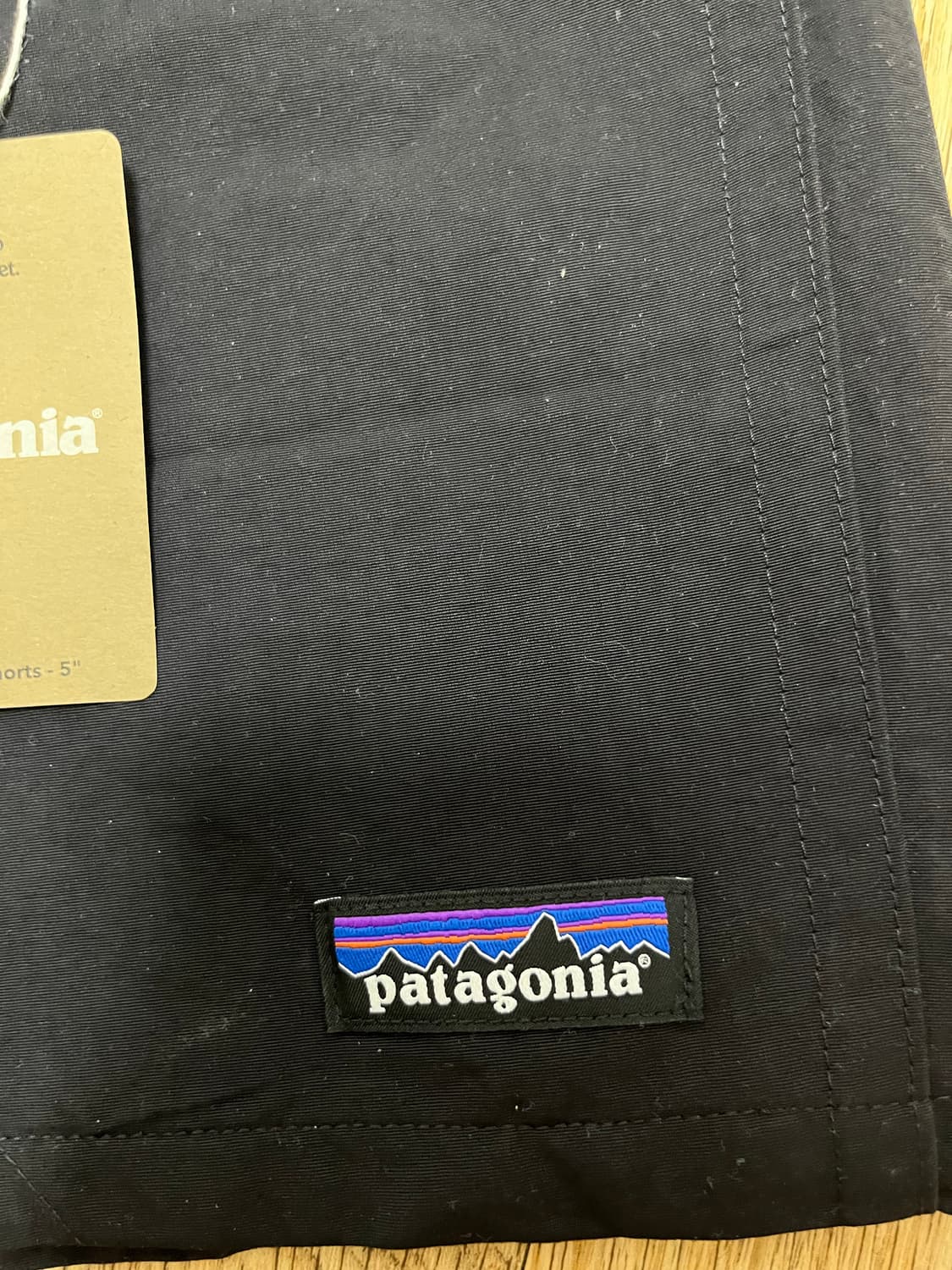 [새상품] 파타고니아 배기스 쇼츠 5인치 블랙 상품이미지3